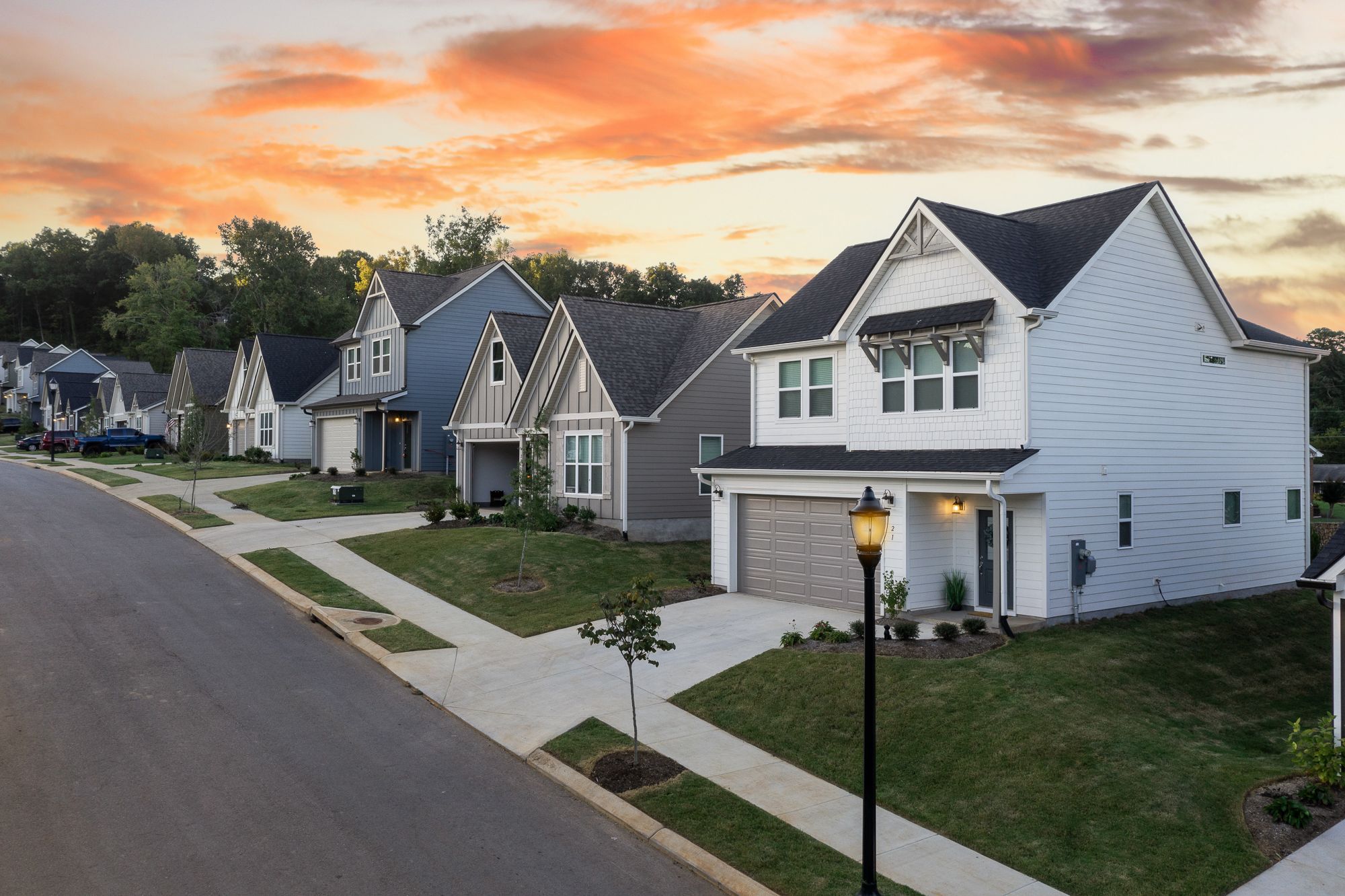 Sedman Hills por Greentech Homes LLC en Chattanooga Tennessee
