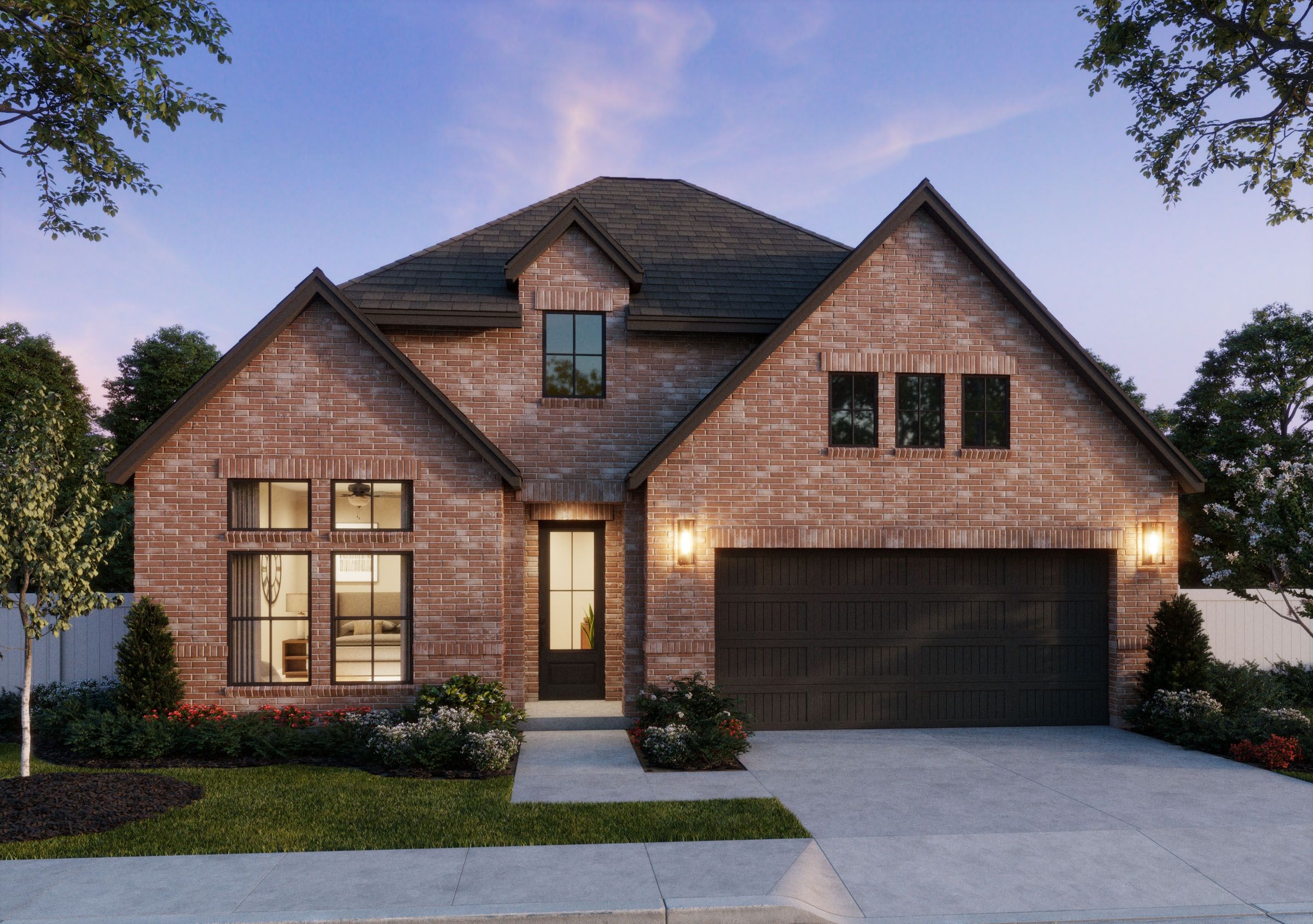 Chapelle II - Painted Tree - Woodland West: McKinney, Texas - Normandy Homes
