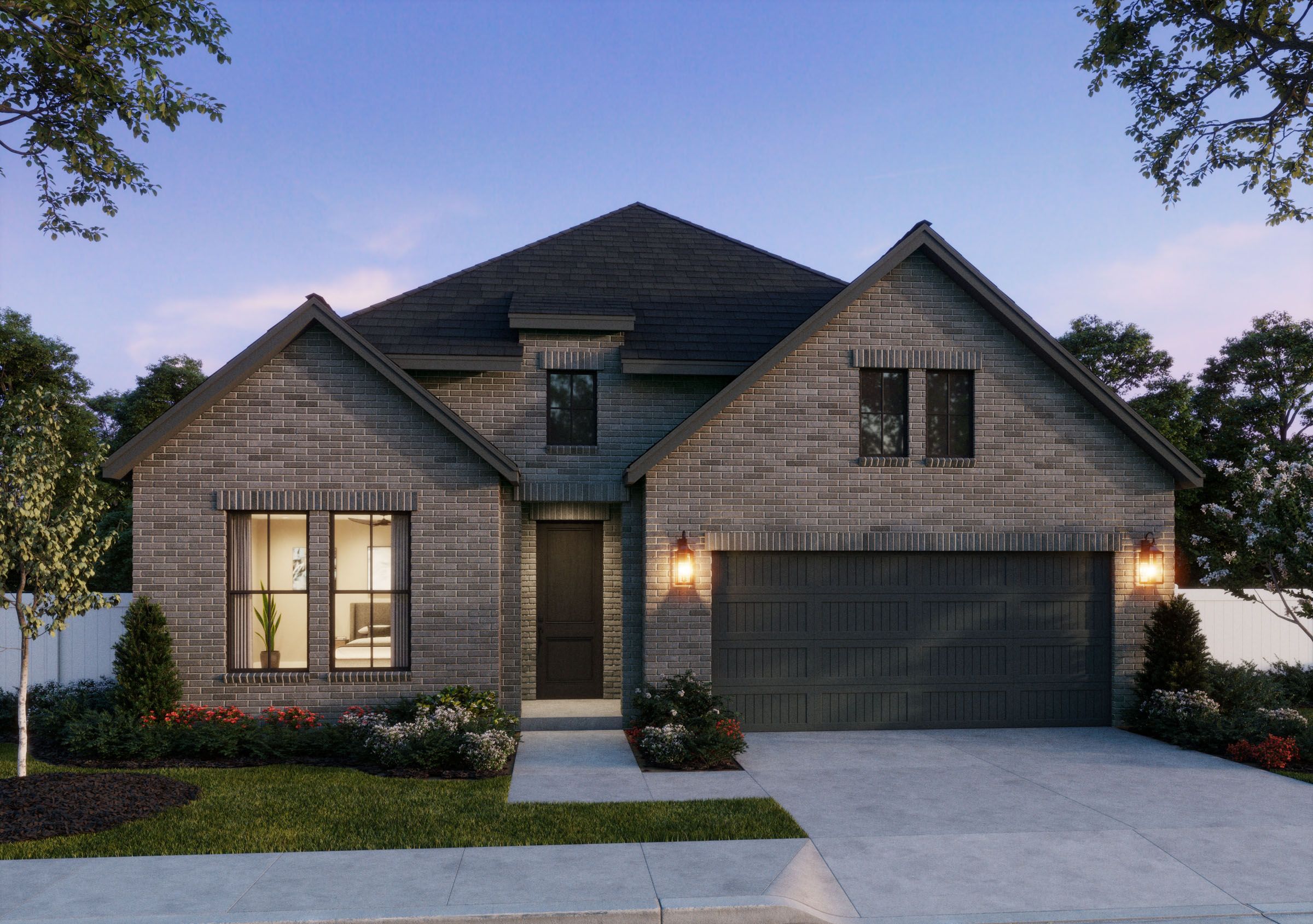 Frederic II - Painted Tree - Woodland West: McKinney, Texas - Normandy Homes