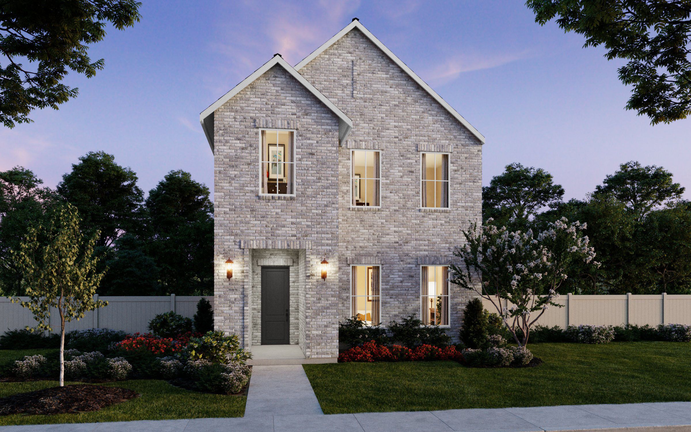 Giselle - The Heights at Uptown Celina: Celina, Texas - Normandy Homes