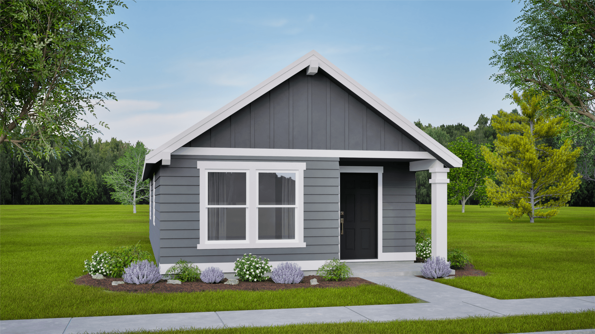 The Alder Townhome - Hearthstone at Redmond Ranch: Redmond, Oregon - Hayden Homes, Inc.