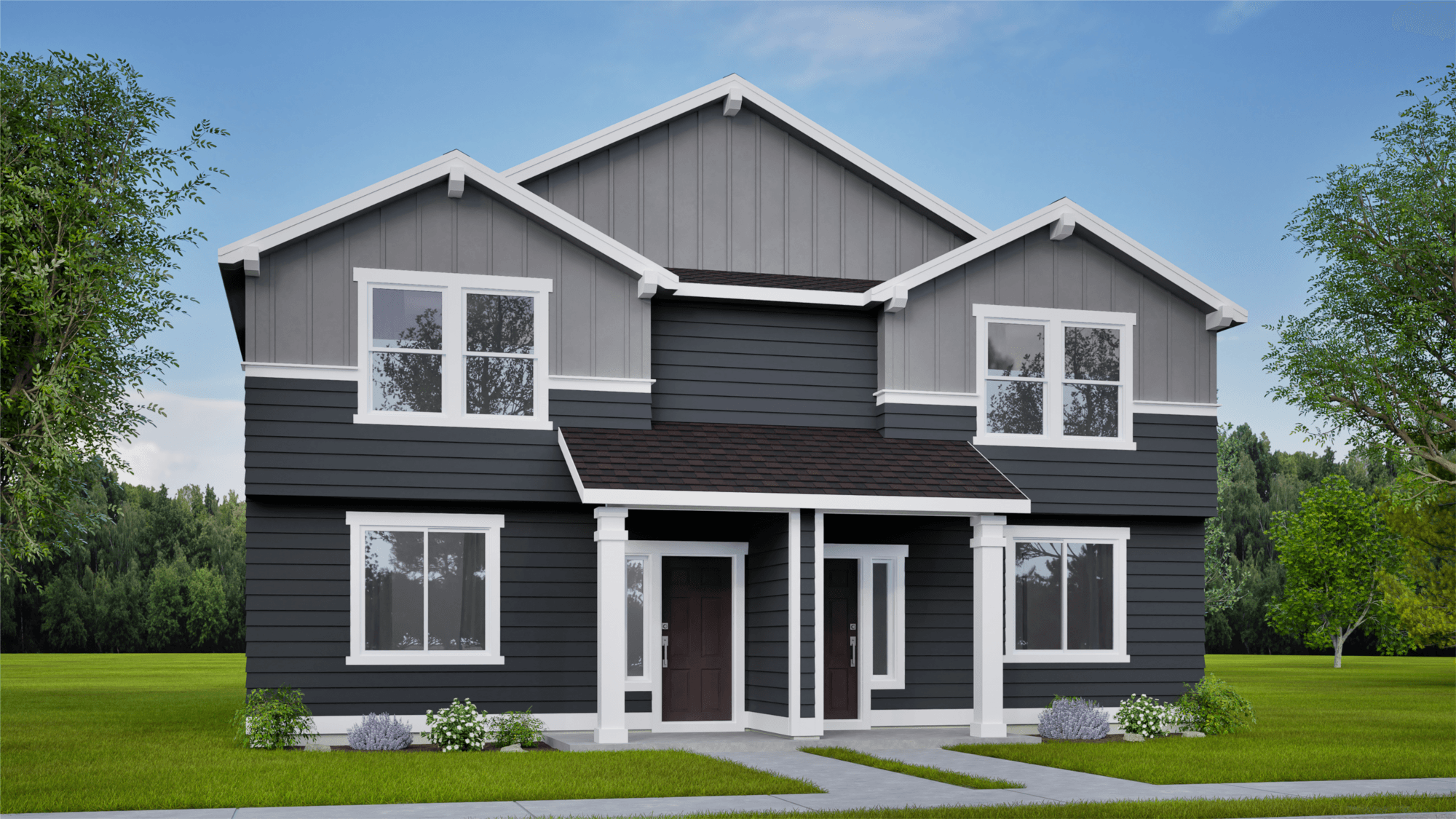 The Harbor Townhome - 121 West: Redmond, Oregon - Hayden Homes, Inc.