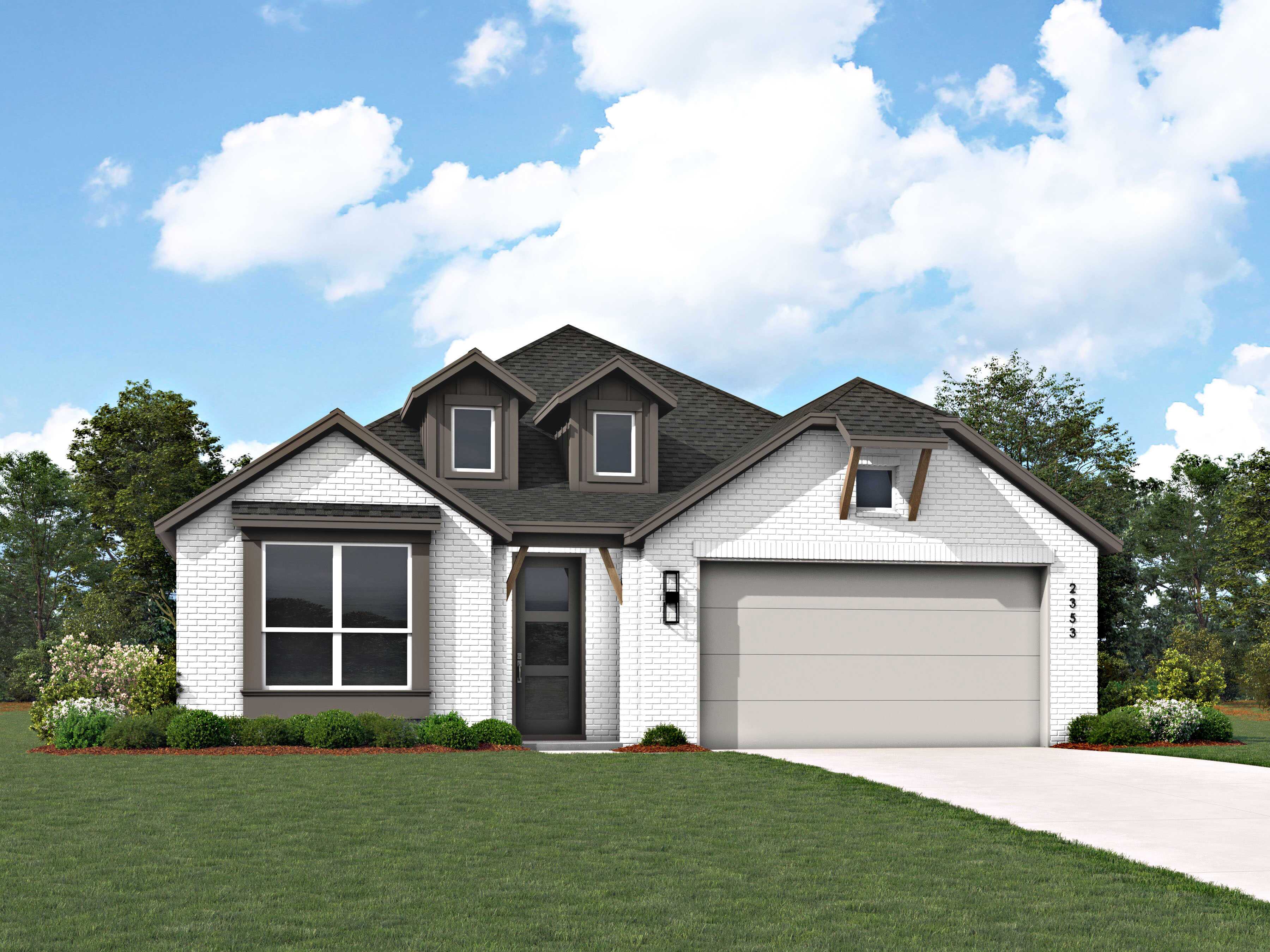 Plan Moretti - Parkside Peninsula: Georgetown, Texas - Highland Homes