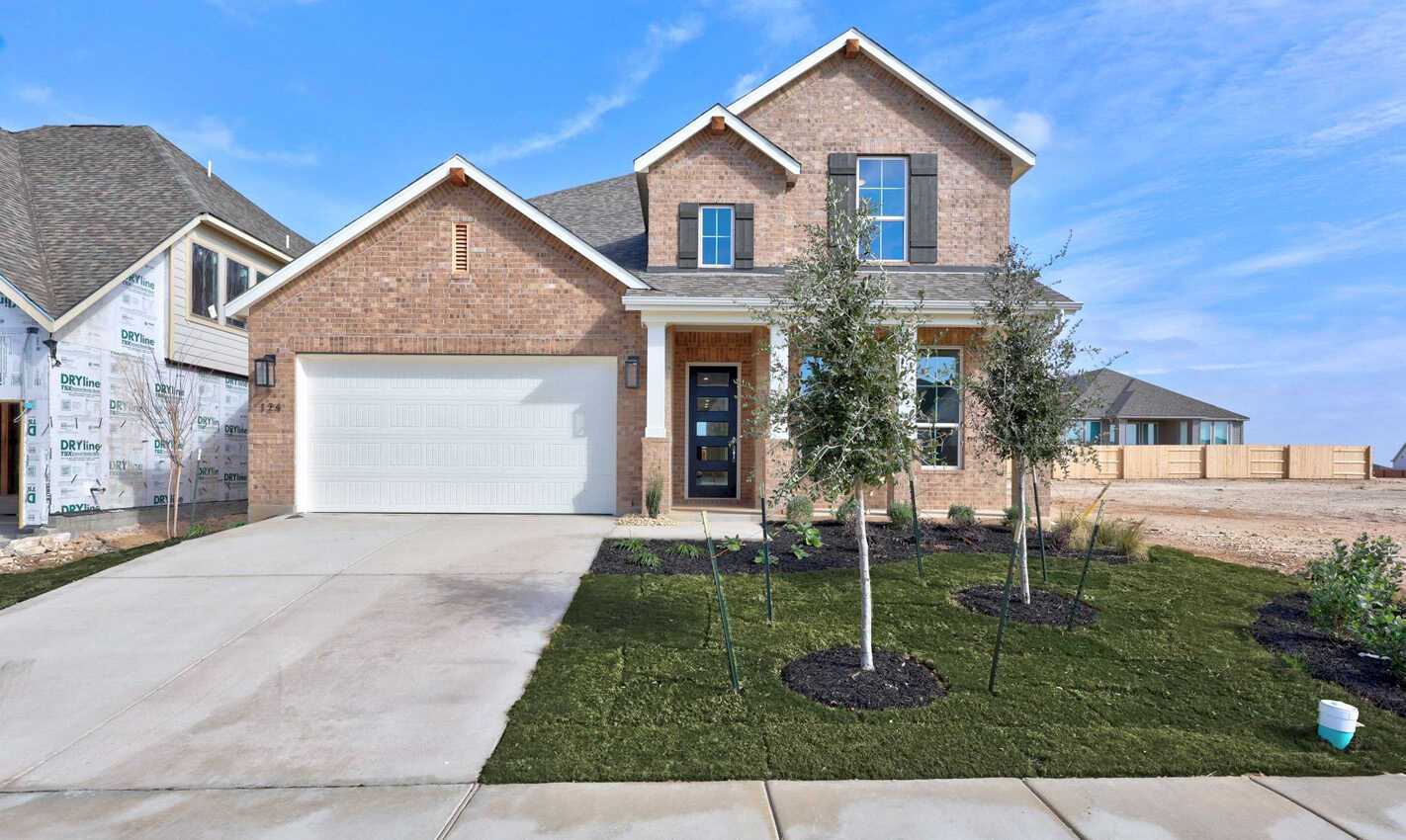Plan Middleton - Lariat: 50ft. lots: Liberty Hill, Texas - Highland Homes