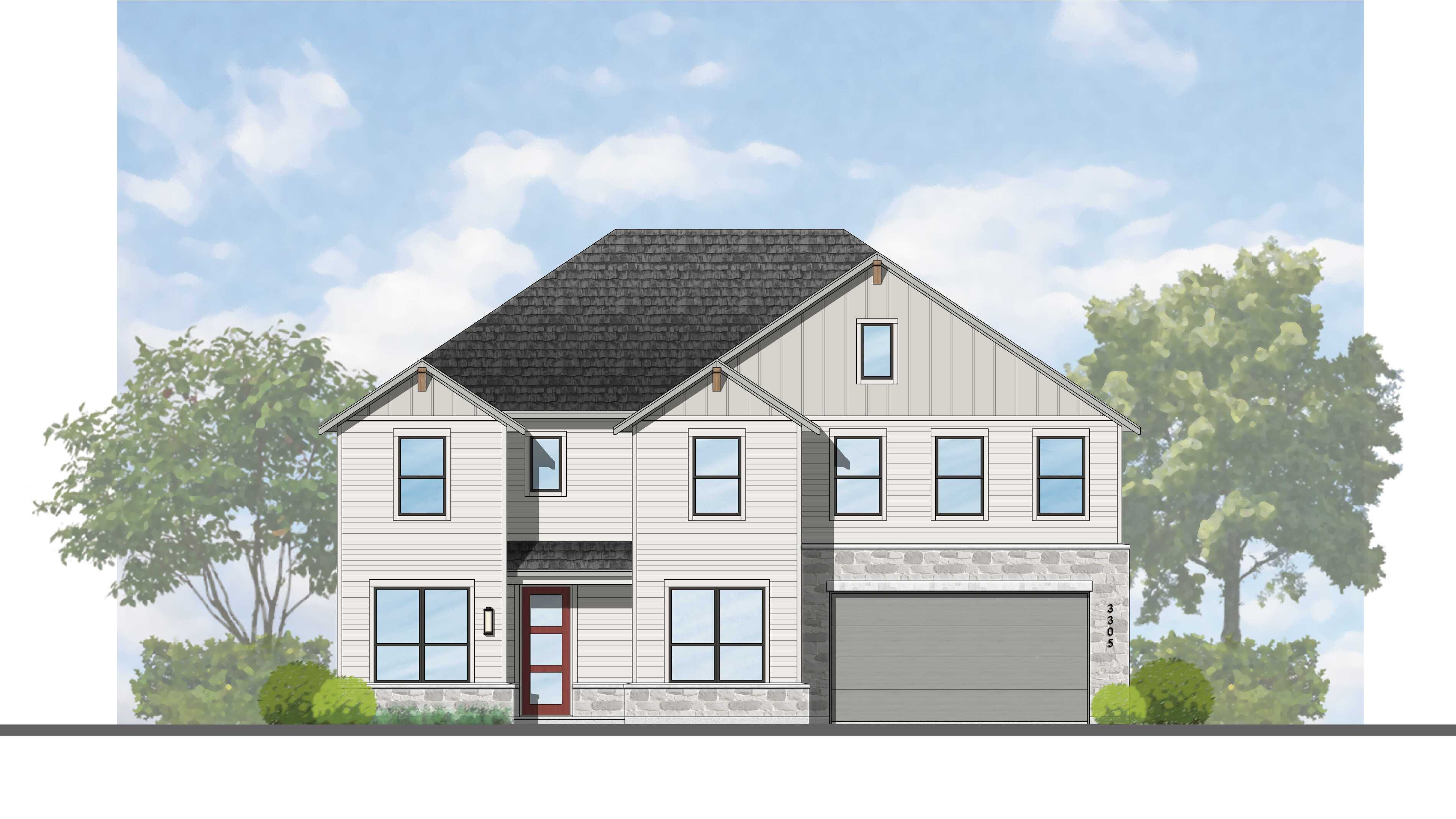 Plan Tucker - Goodnight Ranch: Austin, Texas - Highland Homes