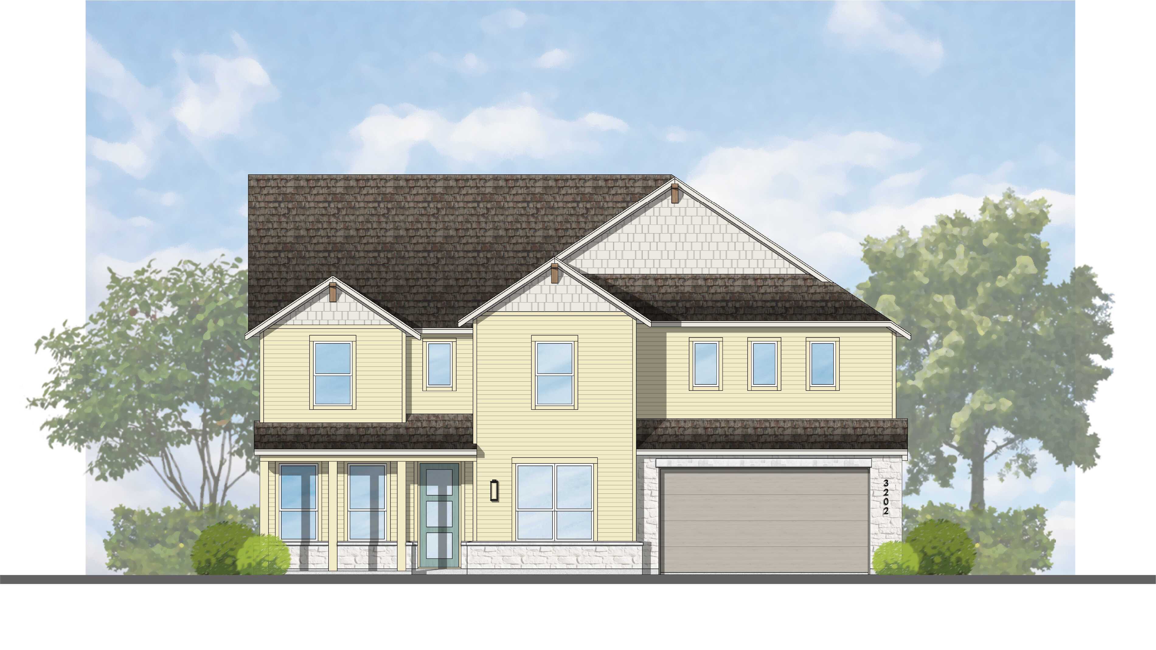 Plan Strait - Goodnight Ranch: Austin, Texas - Highland Homes