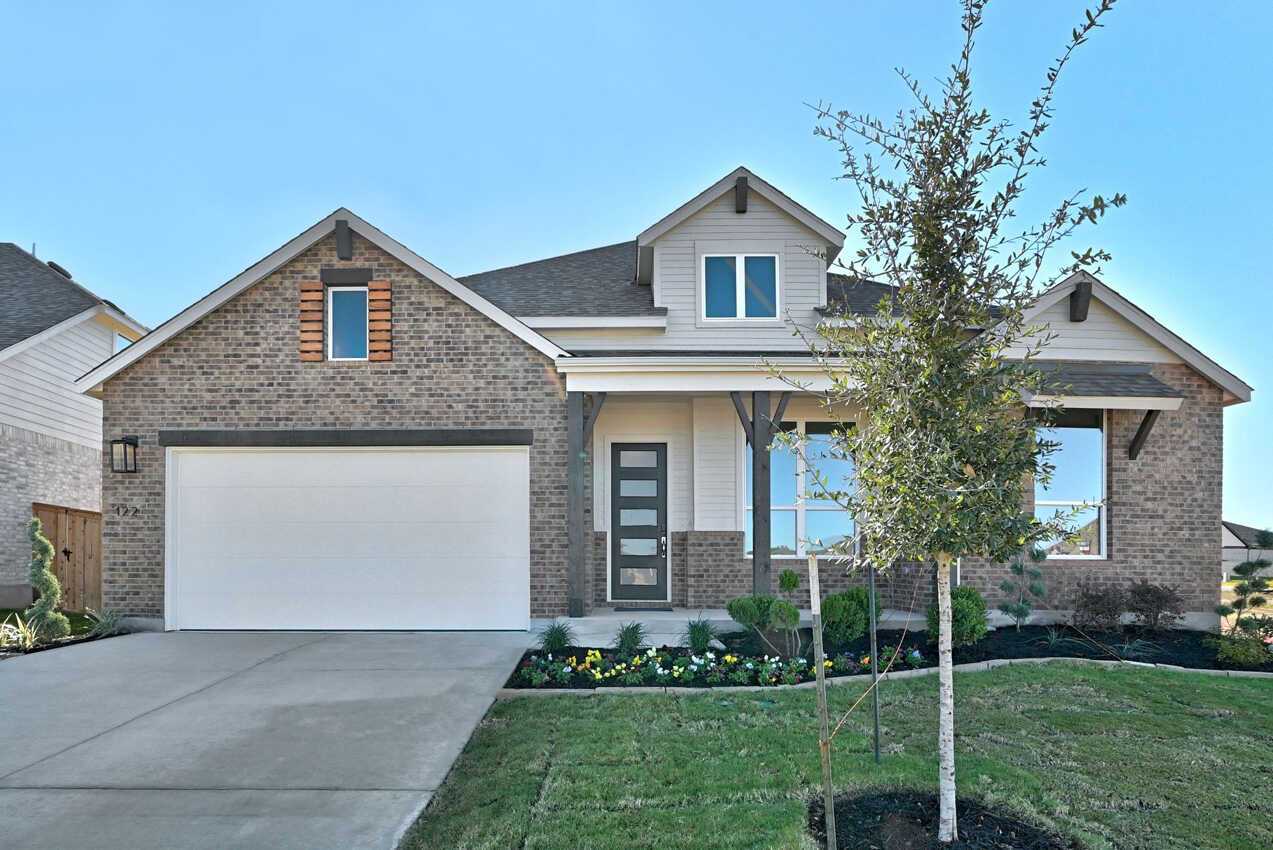 Plan Birchwood - 6 Creeks at Waterridge: 60ft. lots: Kyle, Texas - Highland Homes