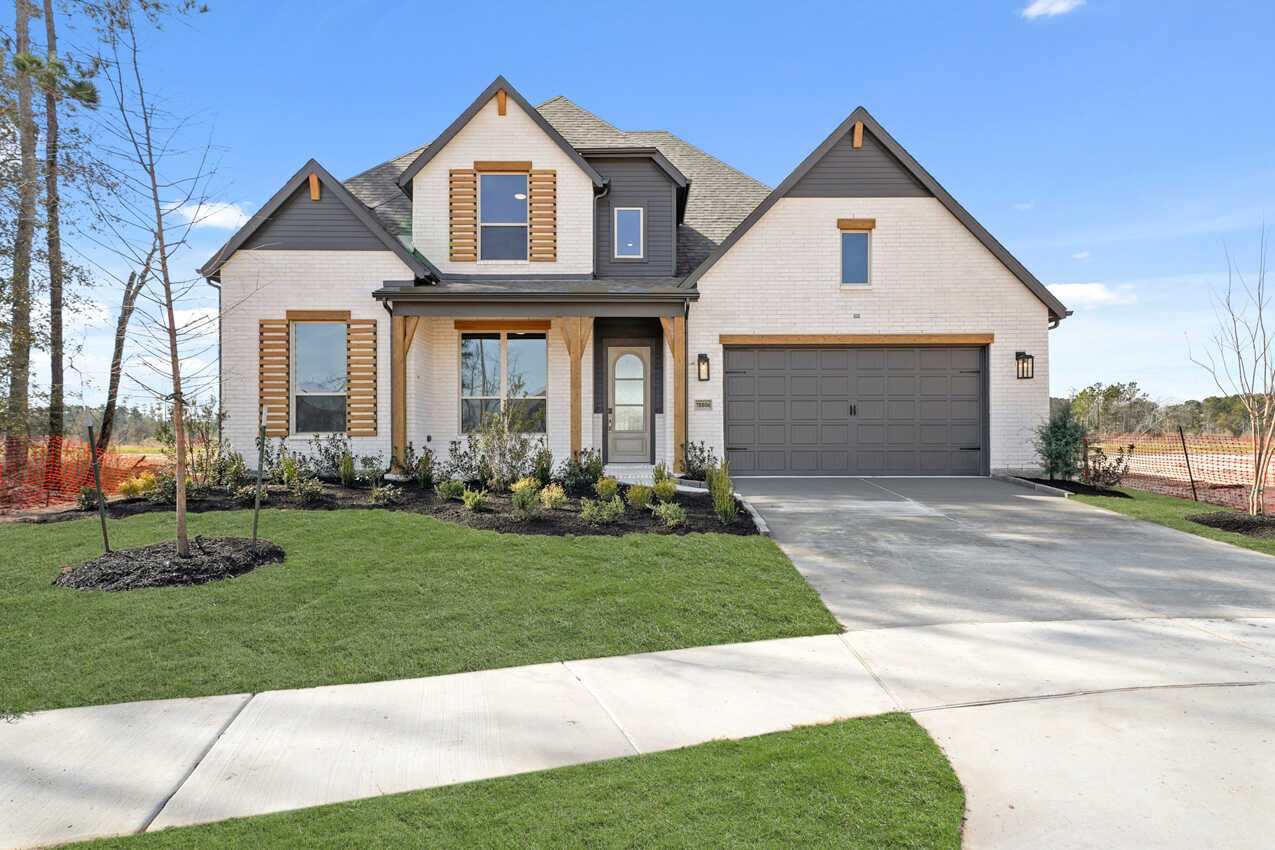 Plan Telford - Artavia: 60ft. lots: Conroe, Texas - Highland Homes