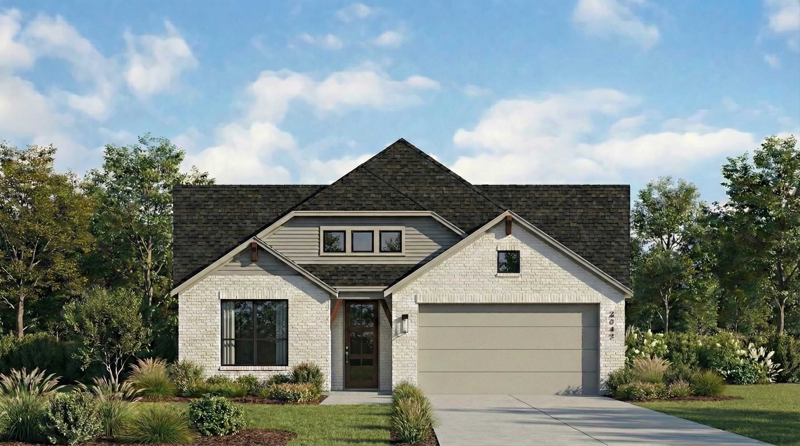 Plan VanGogh - Parkside Peninsula: Georgetown, Texas - Highland Homes