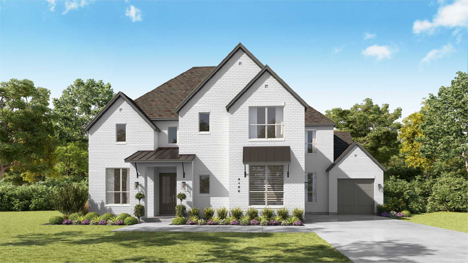 Plan Lucca - Mustang Lakes: 86ft. lots: Celina, Texas - Highland Homes