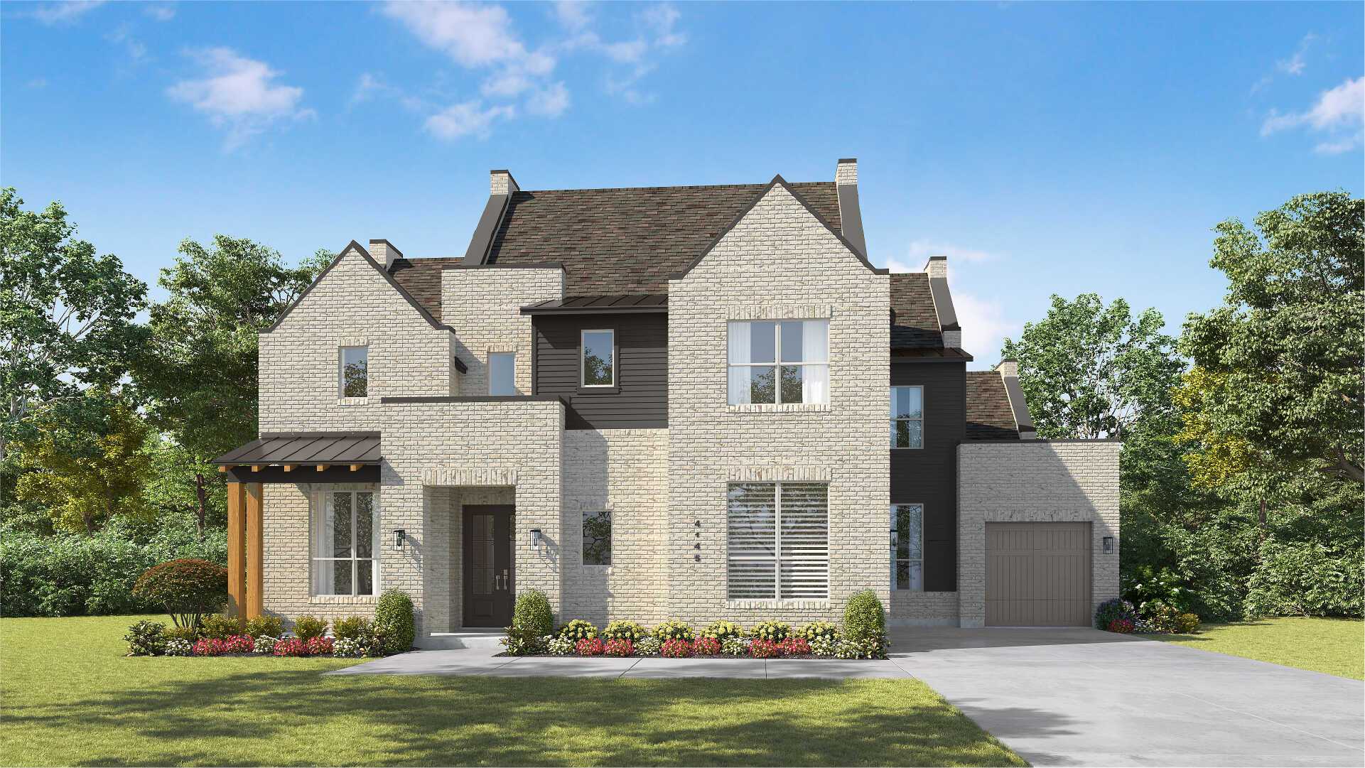 Plan Lucca - Cambridge Crossing: 74ft. lots: Celina, Texas - Highland Homes