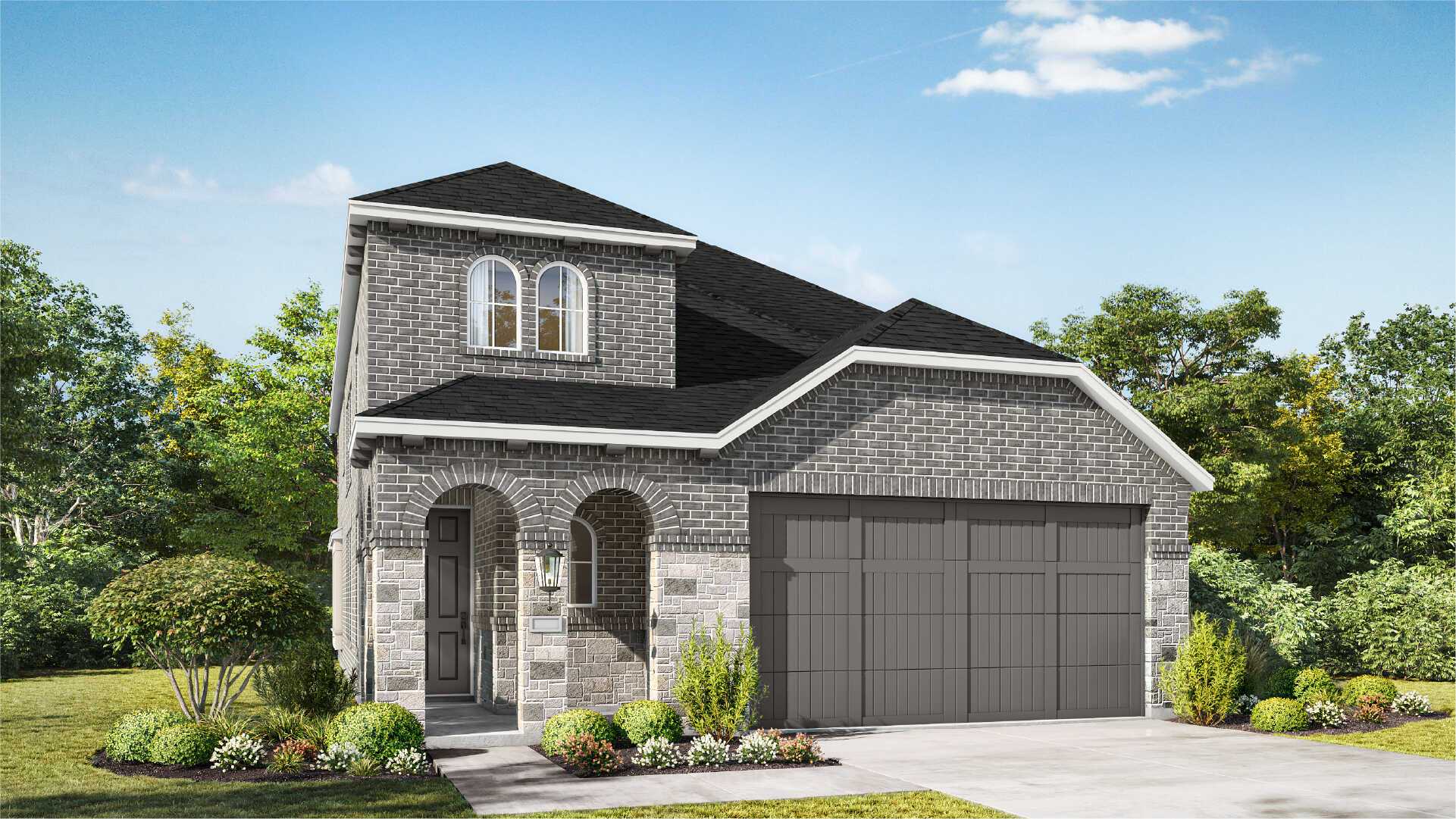 Plan Everleigh - Wolf Ranch: 46ft. lots: Georgetown, Texas - Highland Homes