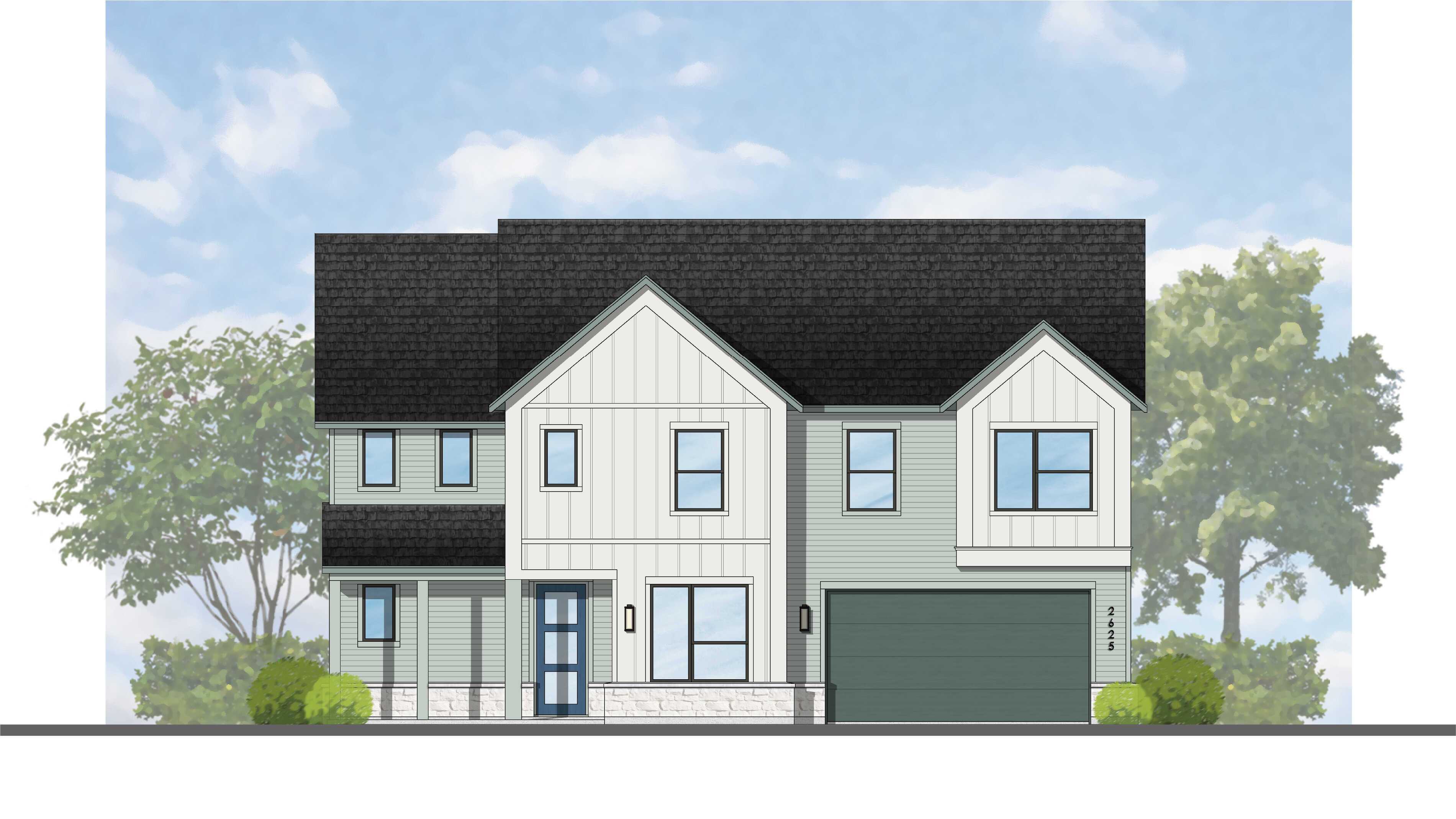 Plan Vaughan - Goodnight Ranch: Austin, Texas - Highland Homes