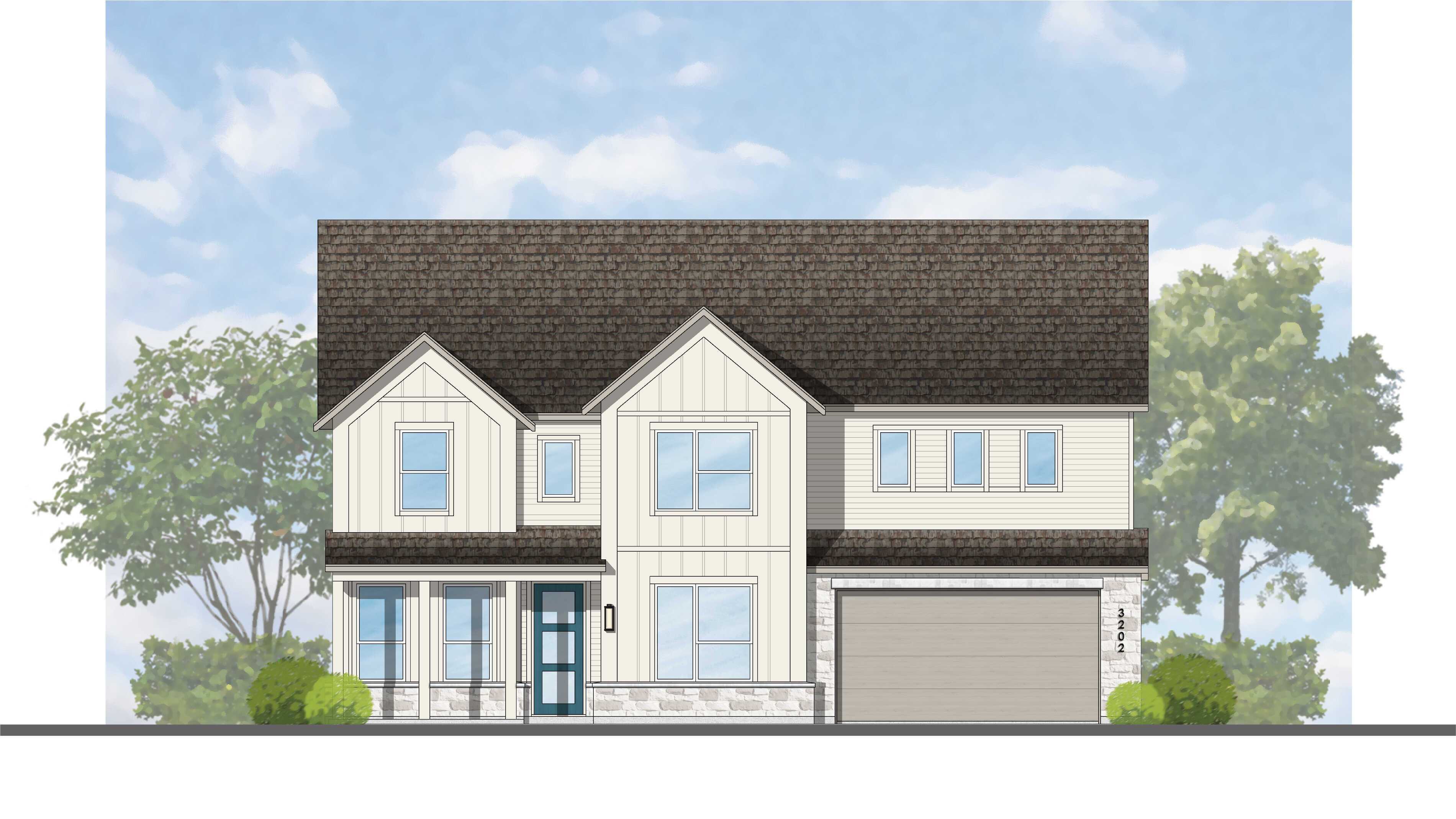 Plan Strait - Goodnight Ranch: Austin, Texas - Highland Homes