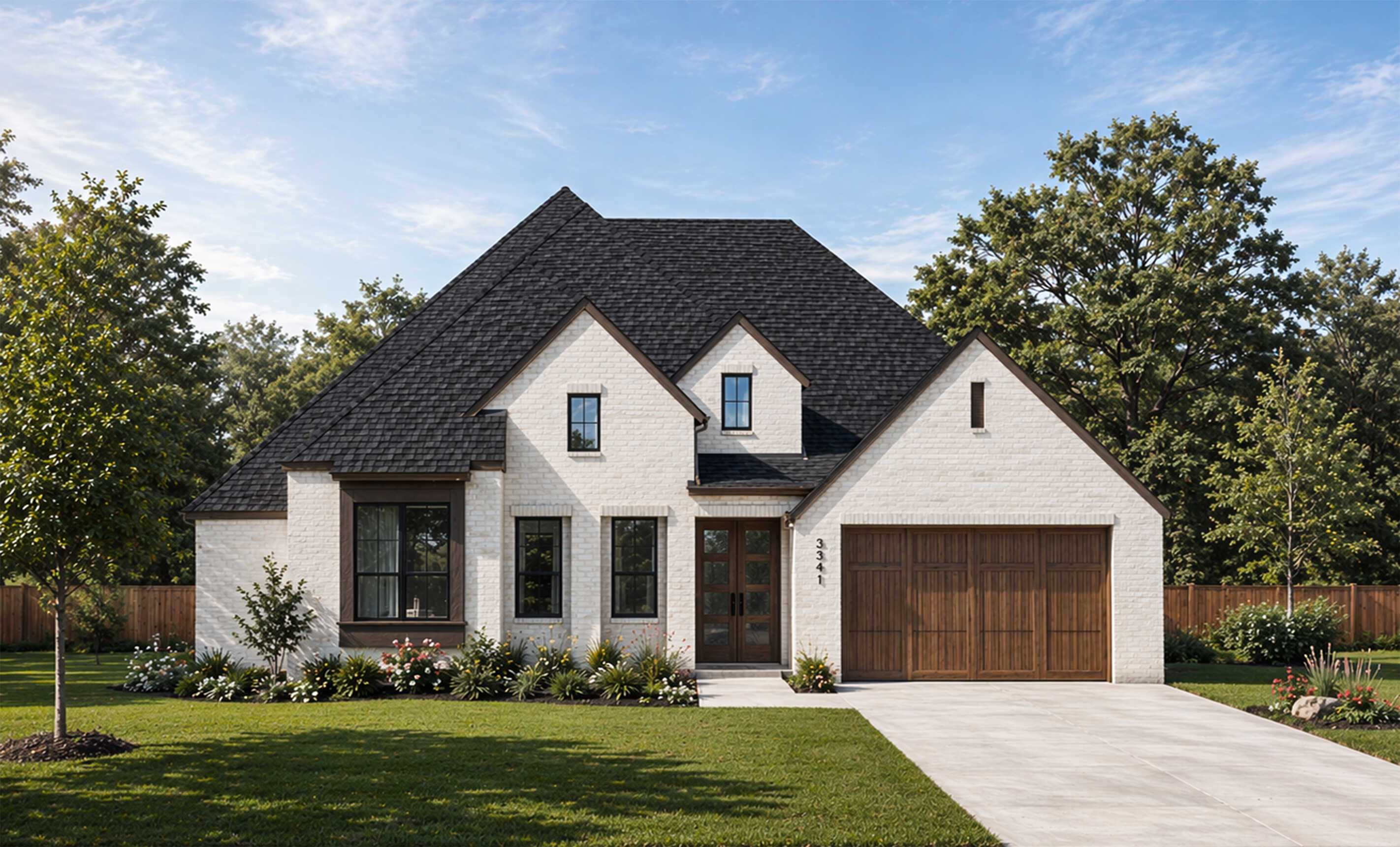 Plan Carroll - 6 Creeks at Waterridge: 70ft. lots: Kyle, Texas - Highland Homes