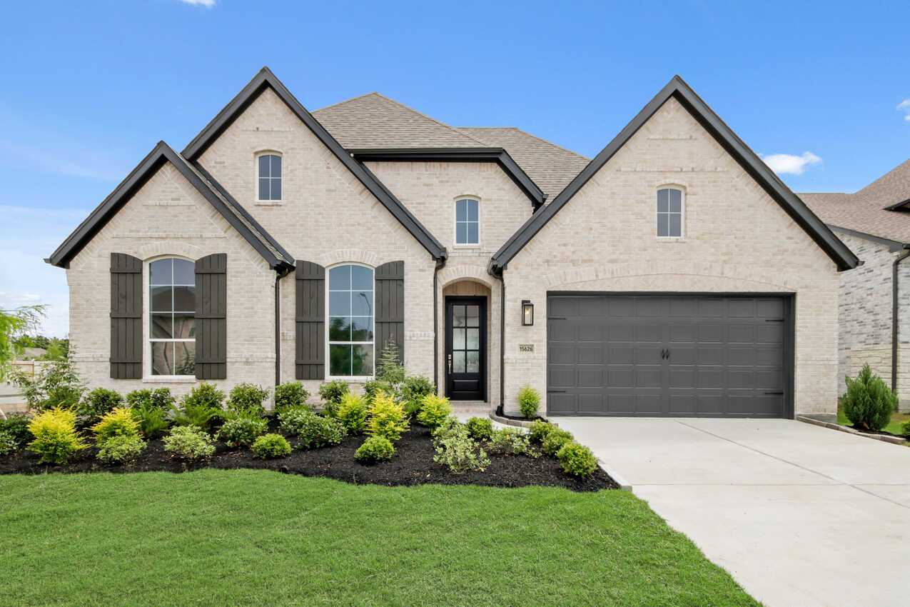 Plan Canterbury - Artavia: 60ft. lots: Conroe, Texas - Highland Homes