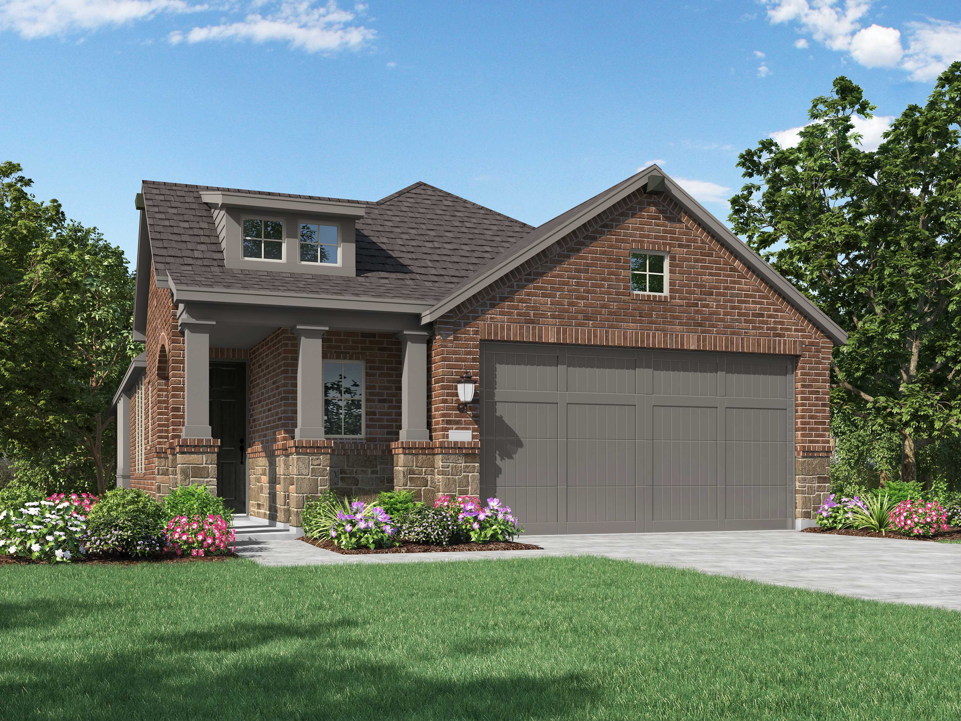 Plan Carlton - Kresston: 40ft. lots: Montgomery, Texas - Highland Homes