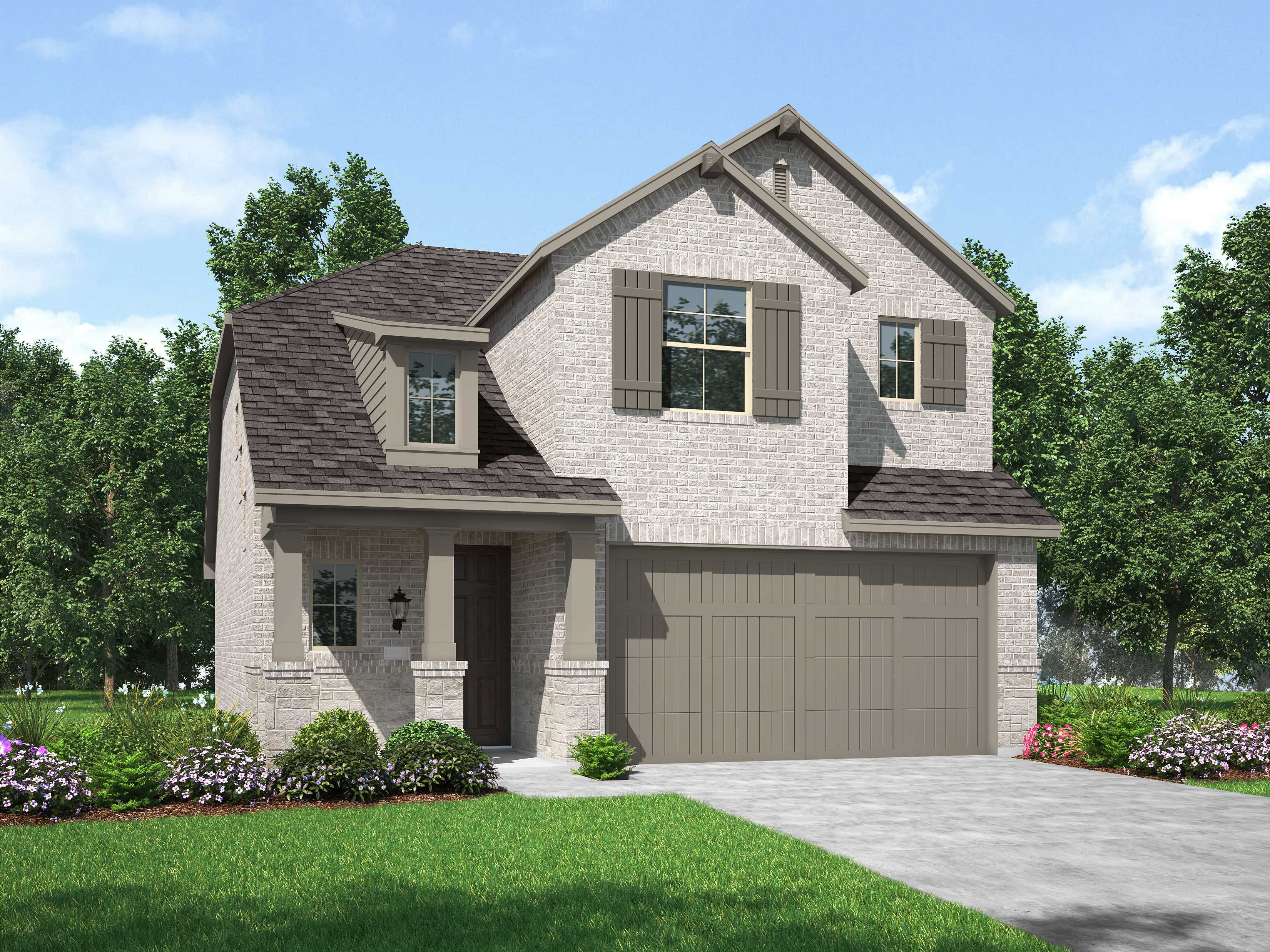 Plan Lyndhurst - Pomona: 42ft. lots: Manvel, Texas - Highland Homes