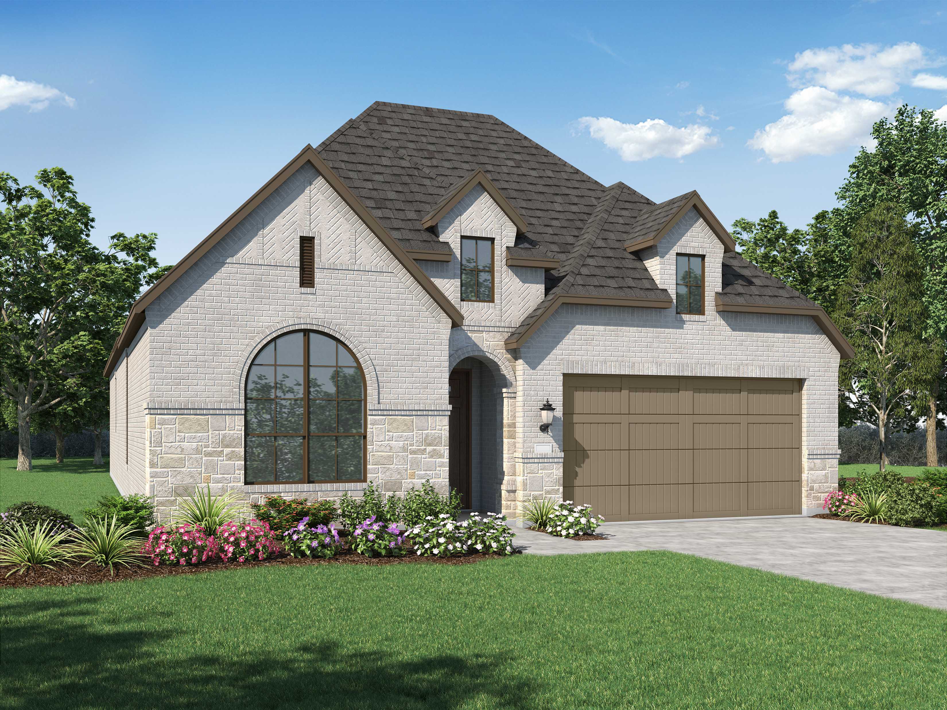 Plan Denton - Tavolo Park: Fort Worth, Texas - Highland Homes