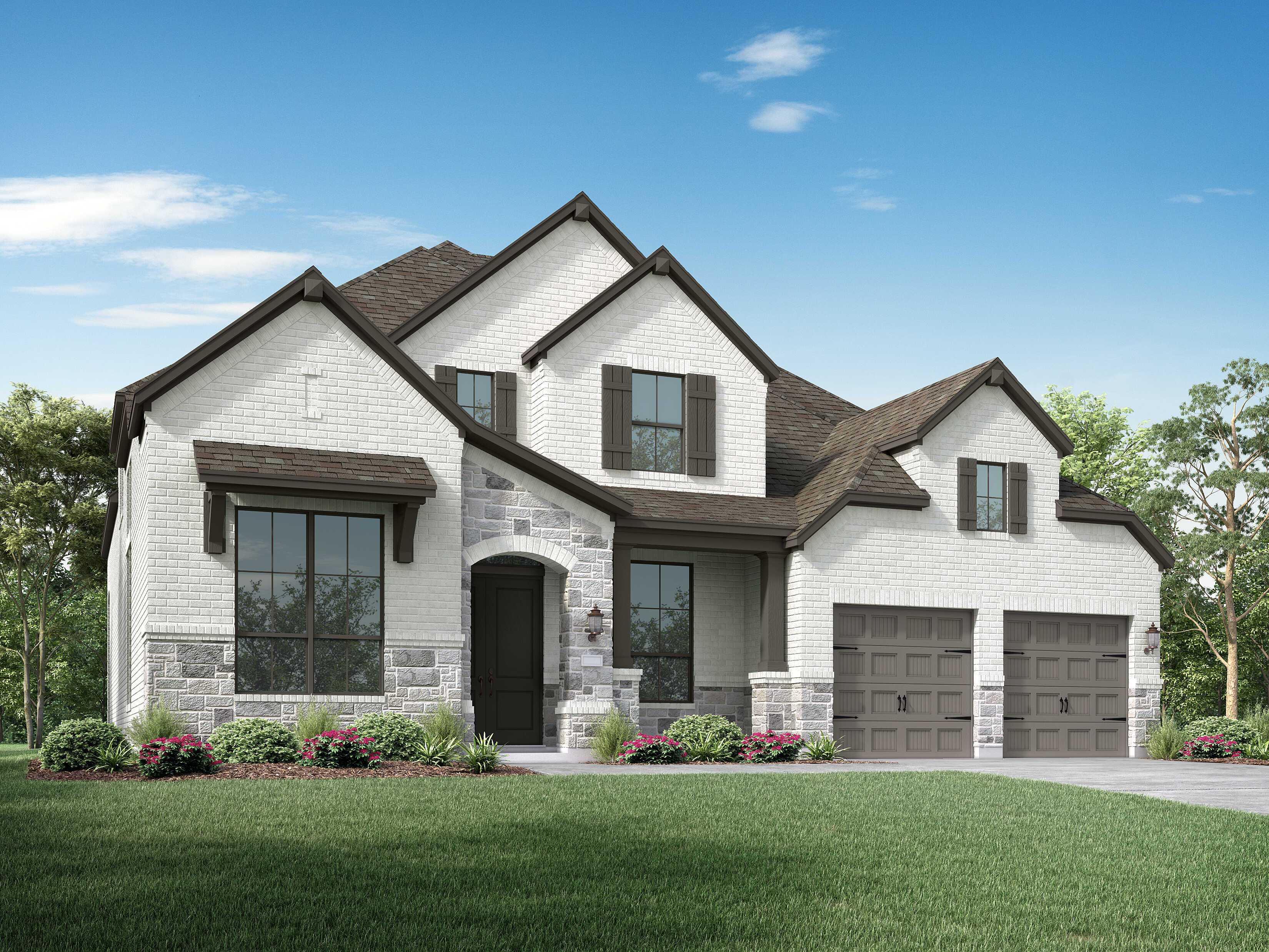 Plan 223 - Two Step Farm: 60ft. lots: Montgomery, Texas - Highland Homes