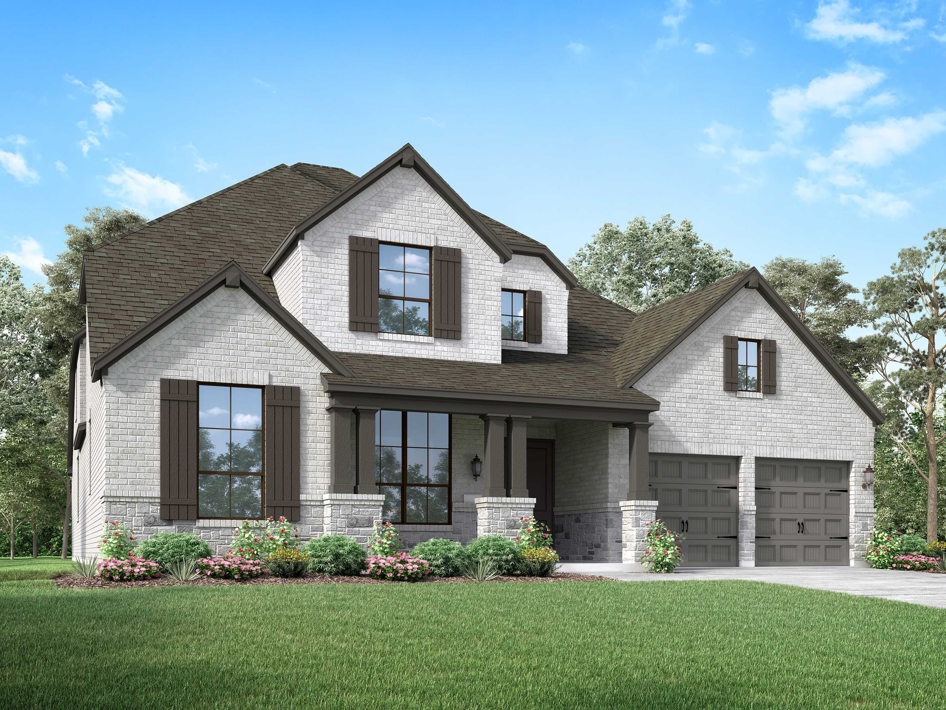 Plan 222 - Mustang Lakes: 60s Model and Quick Move-Ins: Celina, Texas - Highland Homes
