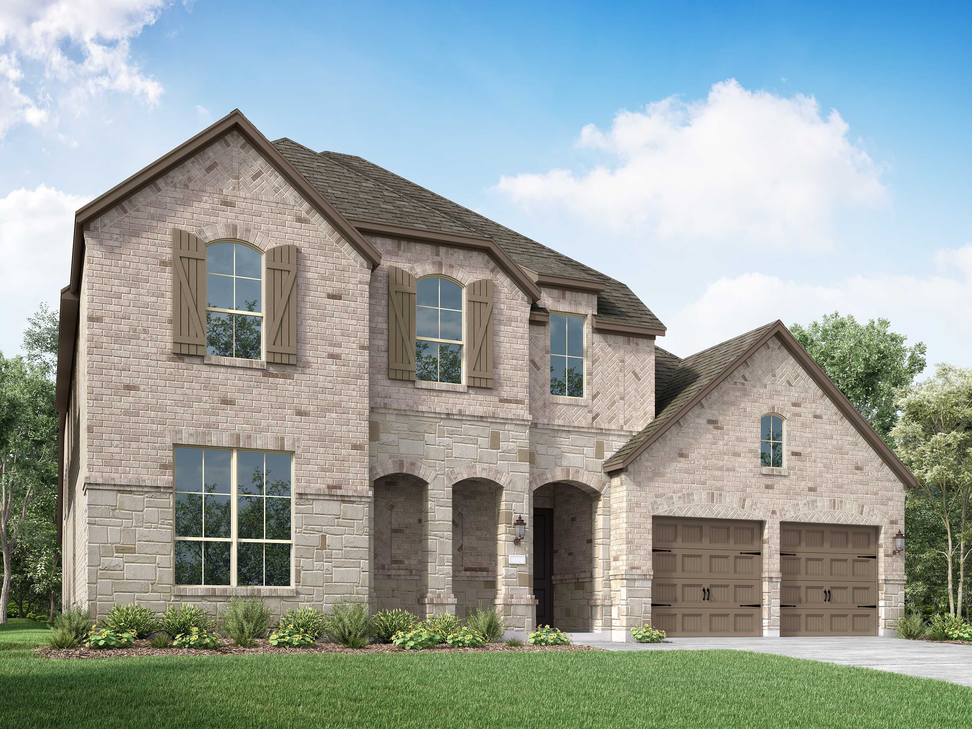 Plan 224 - Briggs Ranch: San Antonio, Texas - Highland Homes