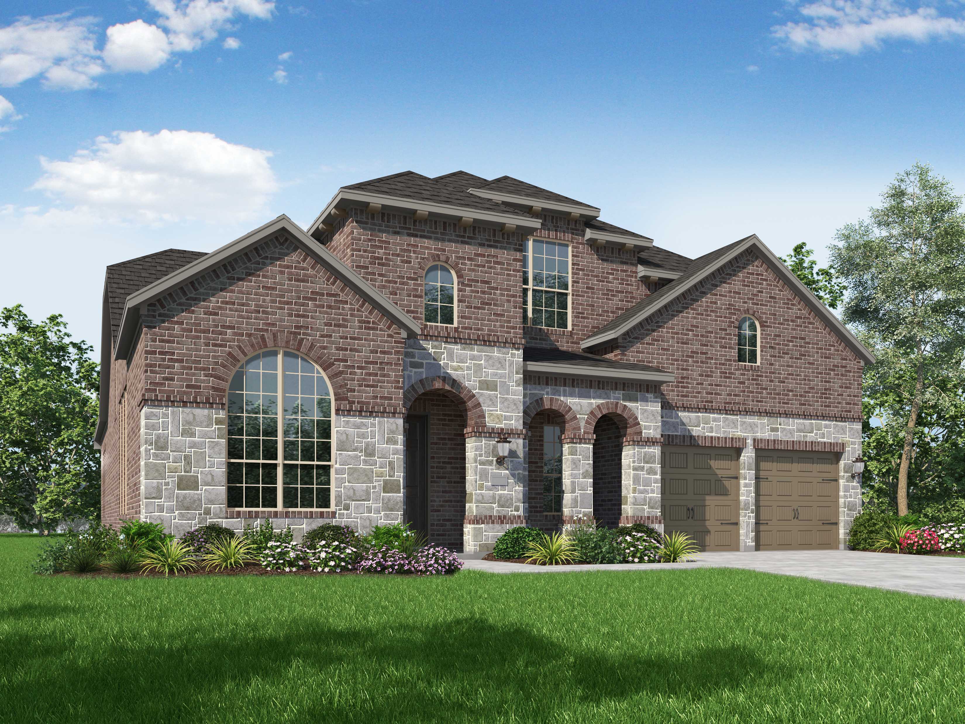 Plan 246H - Star Trail: 65ft. lots: Prosper, Texas - Highland Homes