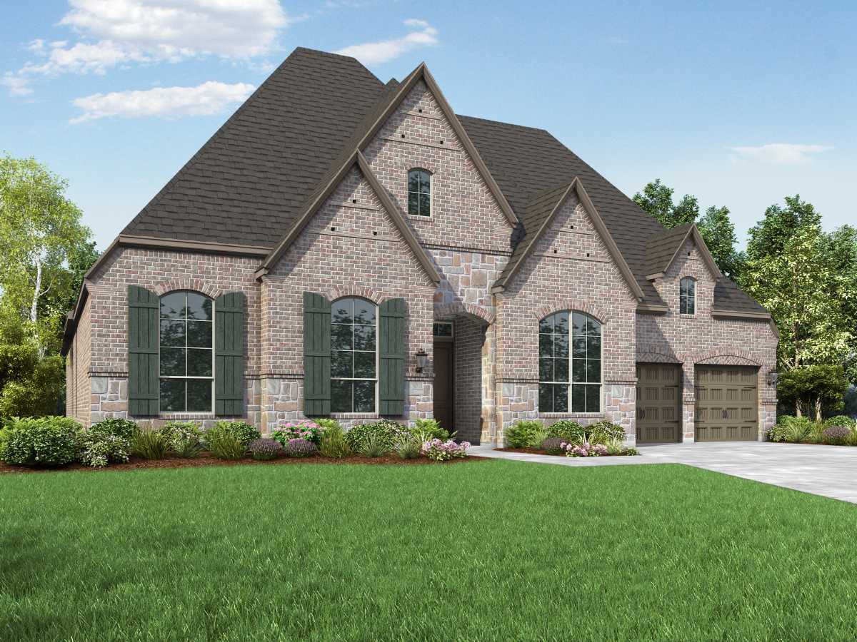 Plan 274 - Furst Ranch: 70ft. lots: Argyle, Texas - Highland Homes