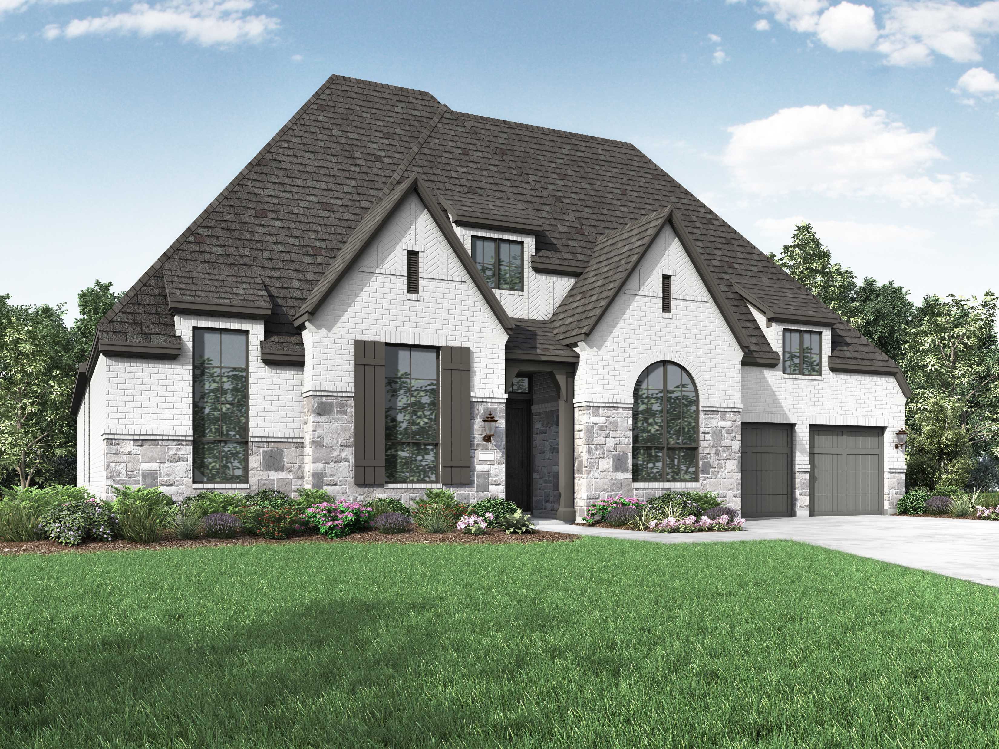 Plan 274 - Santa Rita Ranch: 90ft. lots: Liberty Hill, Texas - Highland Homes