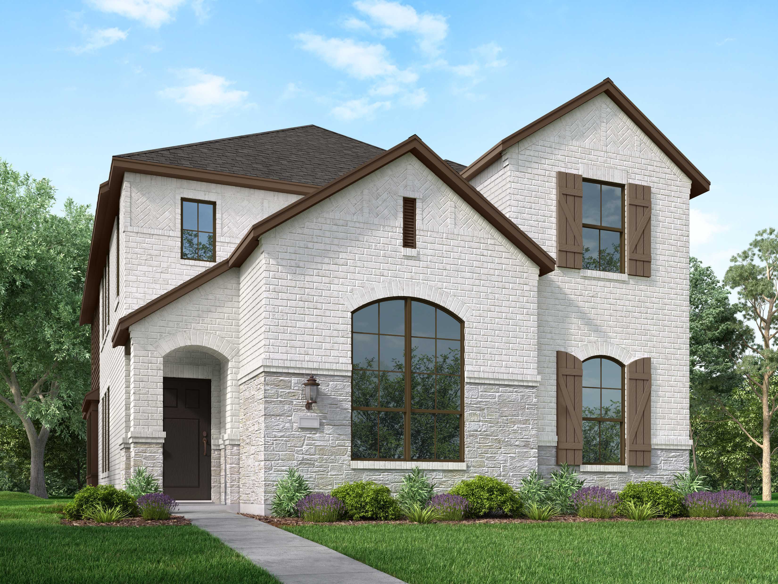 Plan Warrenton - Mosaic: 40ft. lots: Prosper, Texas - Highland Homes