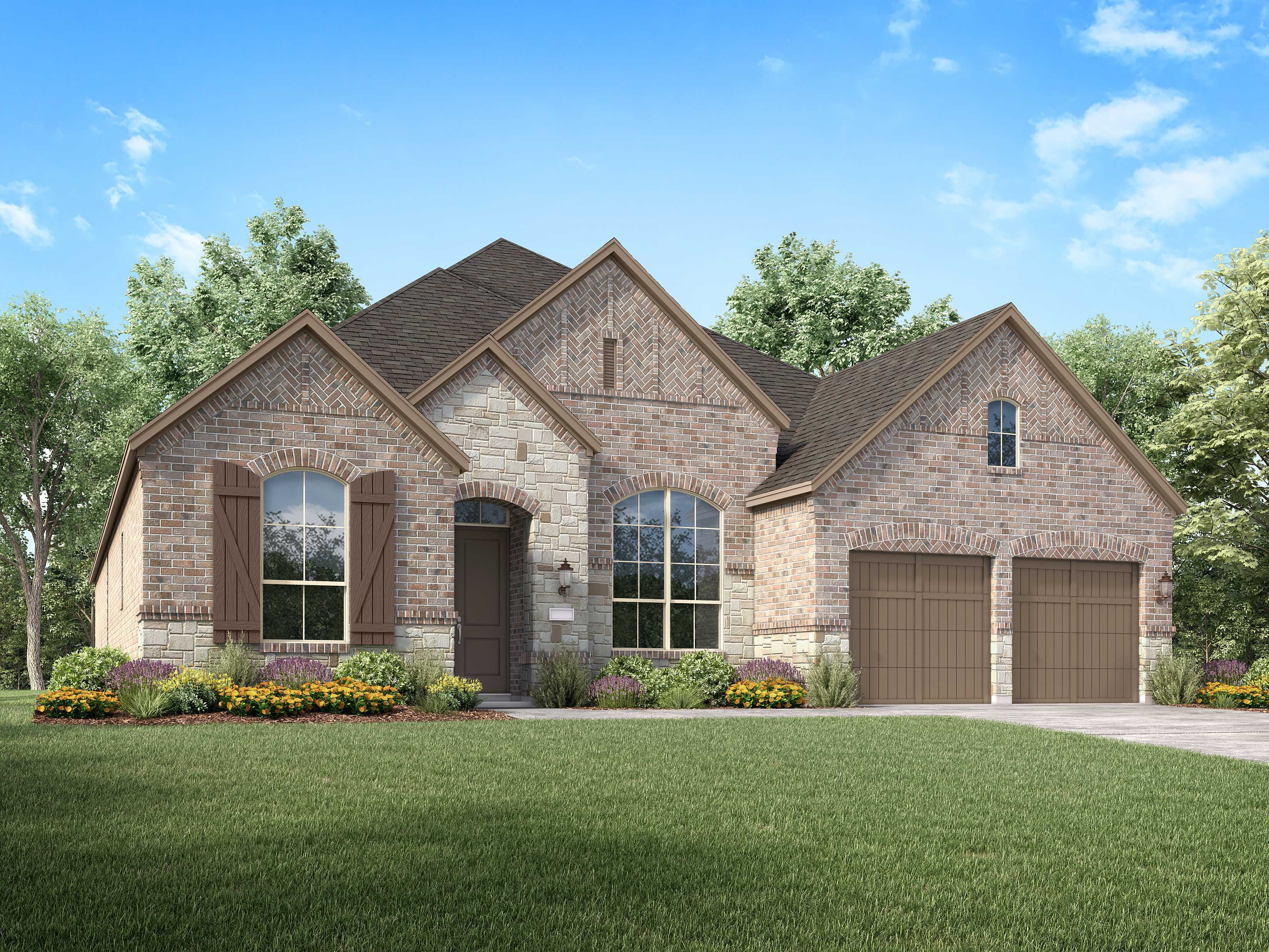 Plan 213 - Parten: 65ft. lots: Austin, Texas - Highland Homes