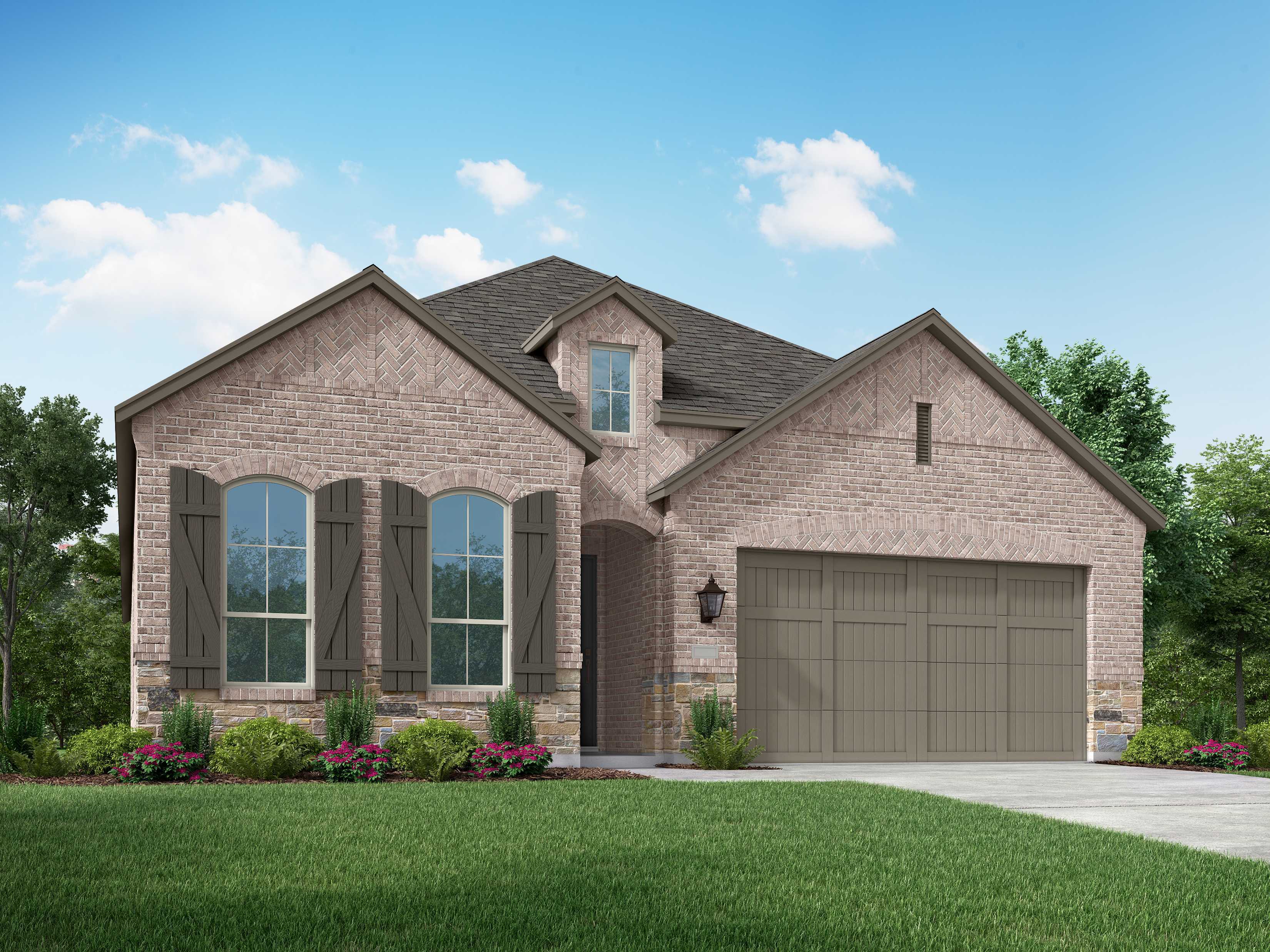 Plan Newport - Weston Oaks: San Antonio, Texas - Highland Homes