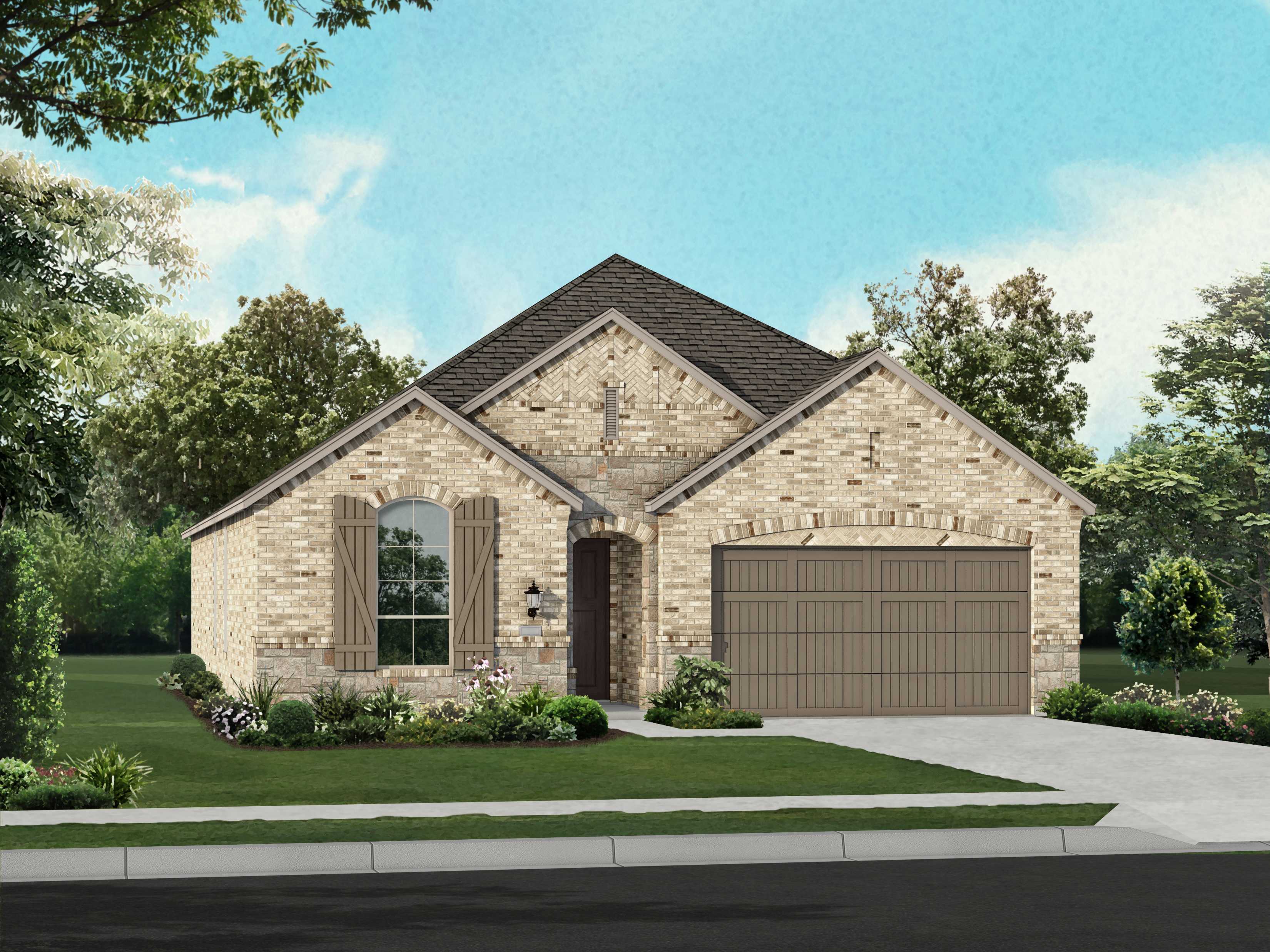 Plan Ashwood - Wildridge: Oak Point, Texas - Highland Homes