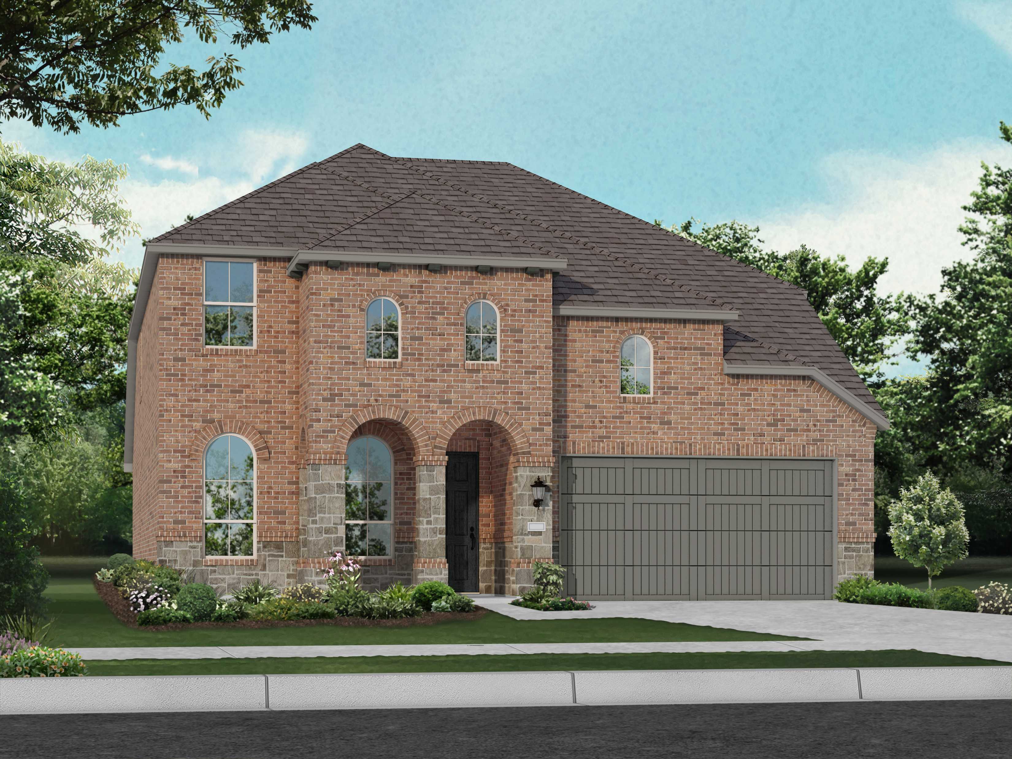 Plan Westbury - Trinity Falls: McKinney, Texas - Highland Homes