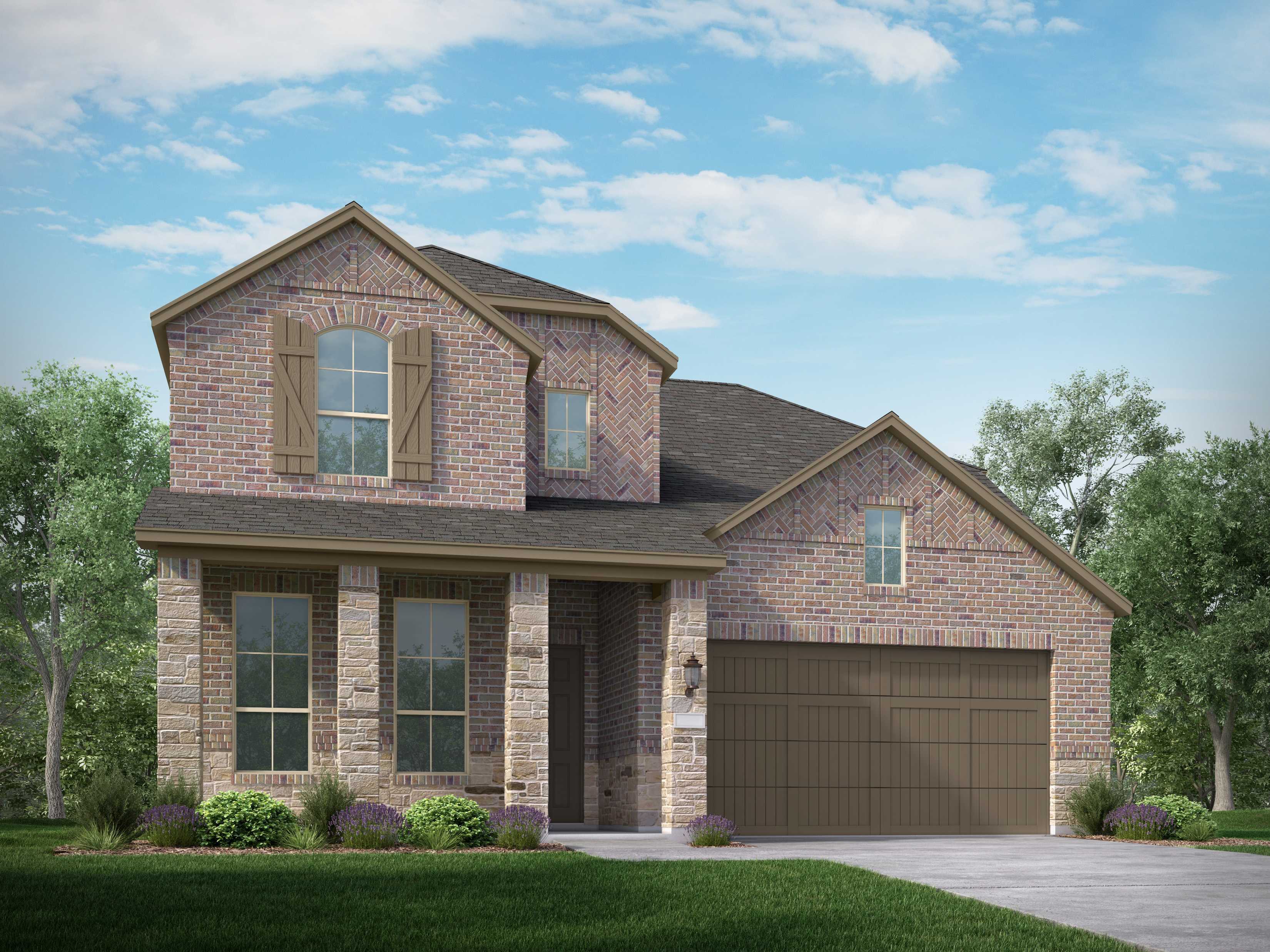 Plan Redford - Kresston: 55ft. lots: Montgomery, Texas - Highland Homes