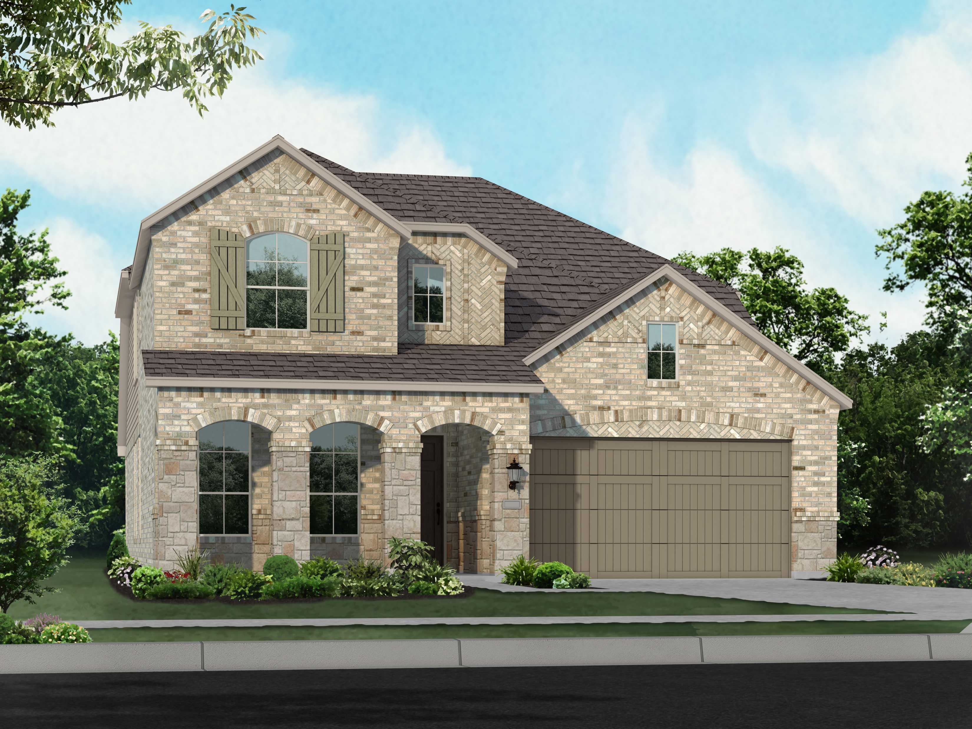 Plan Waverley - Wildridge: Oak Point, Texas - Highland Homes