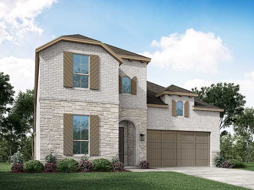 Plan Cambridge - Jordan Ranch: 55ft. lots: Fulshear, Texas - Highland Homes