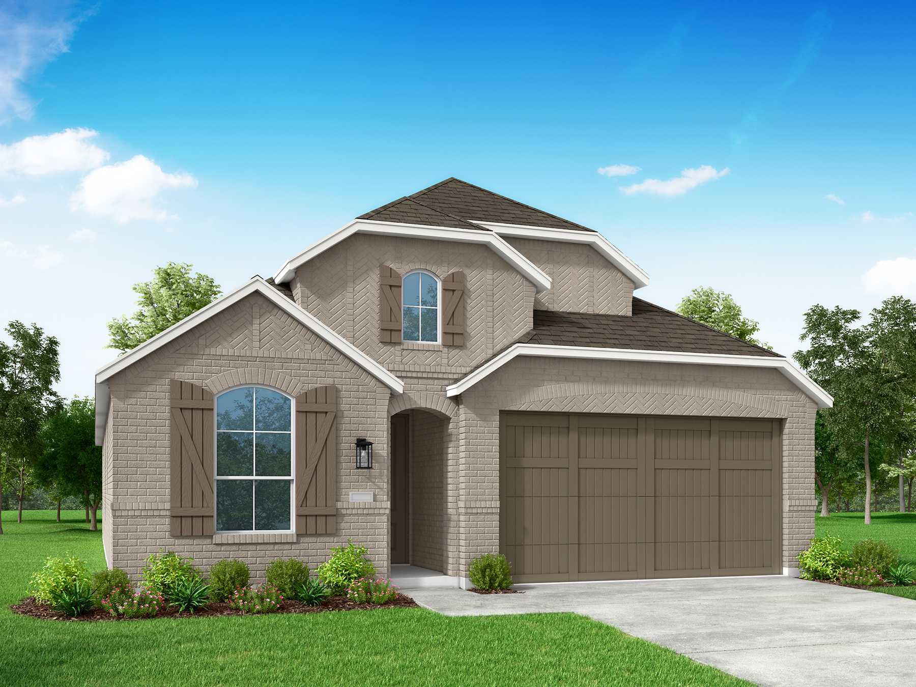 Plan Morgan - Evergreen: Conroe, Texas - Highland Homes