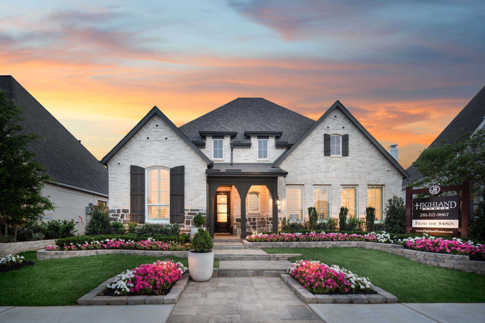 Jordan Ranch: 55ft. lots por Highland Homes en Houston Texas