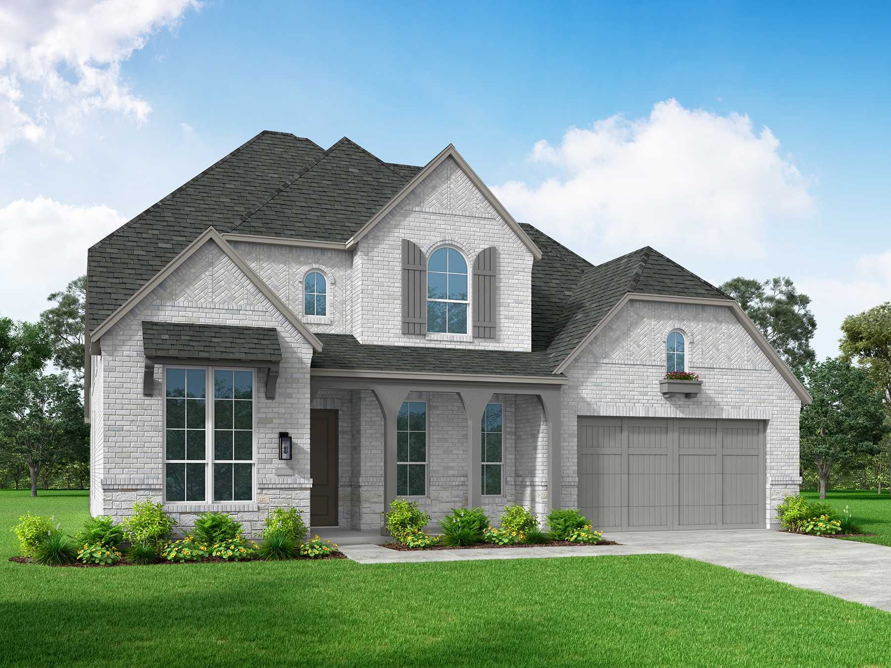 Plan Regis - Parkside On The River: 60ft. lots: Georgetown, Texas - Highland Homes
