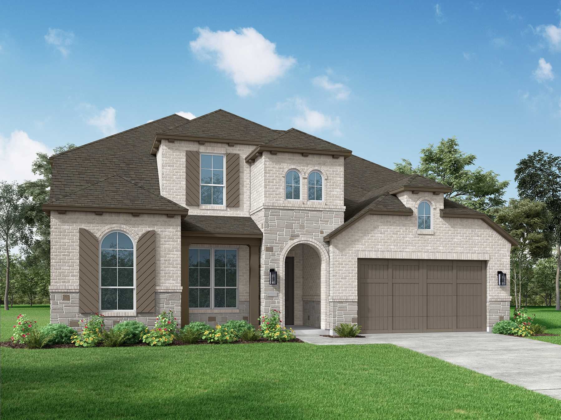 Plan Sheffield - Artavia: 60ft. lots: Conroe, Texas - Highland Homes