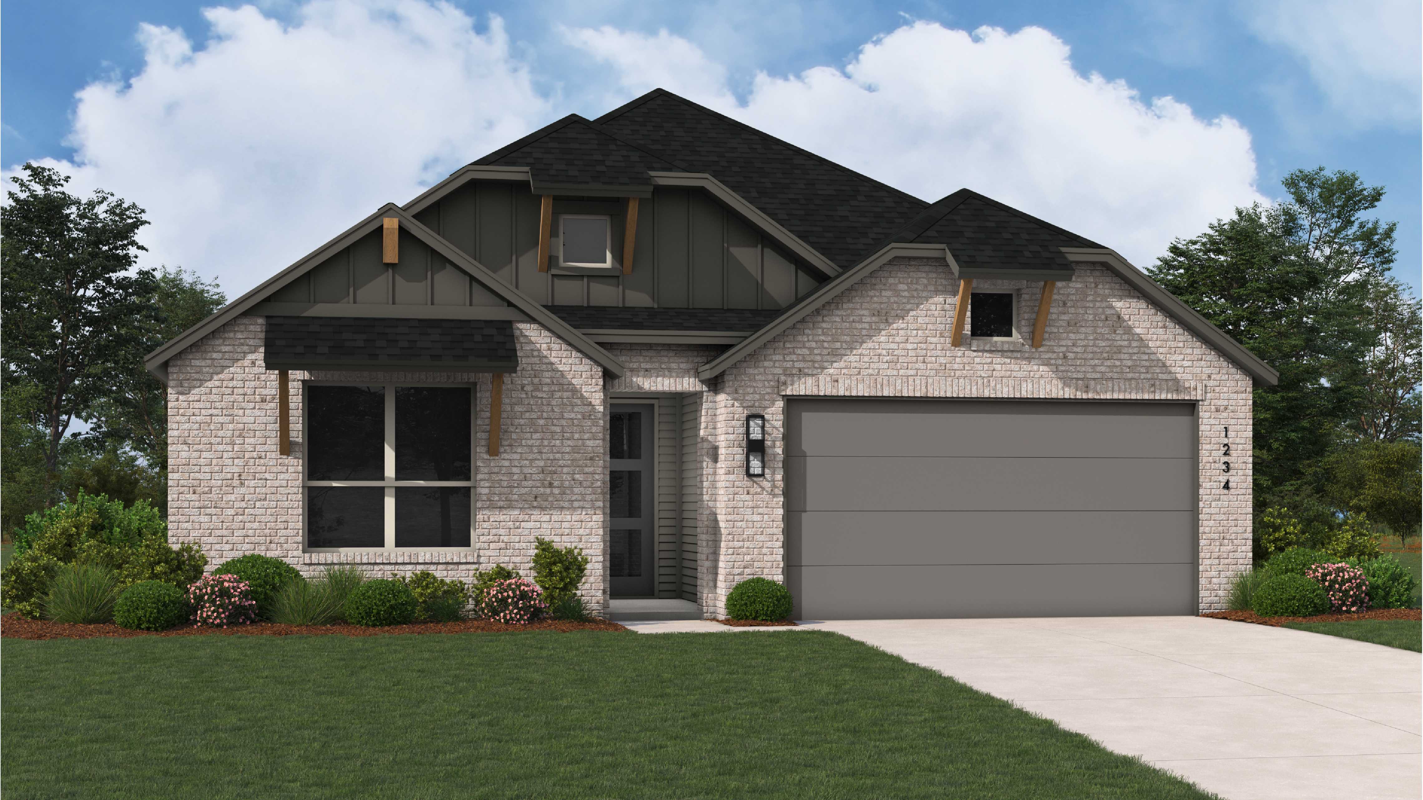 Plan Monet - COLTON: 50ft. lots: Montgomery, Texas - Highland Homes