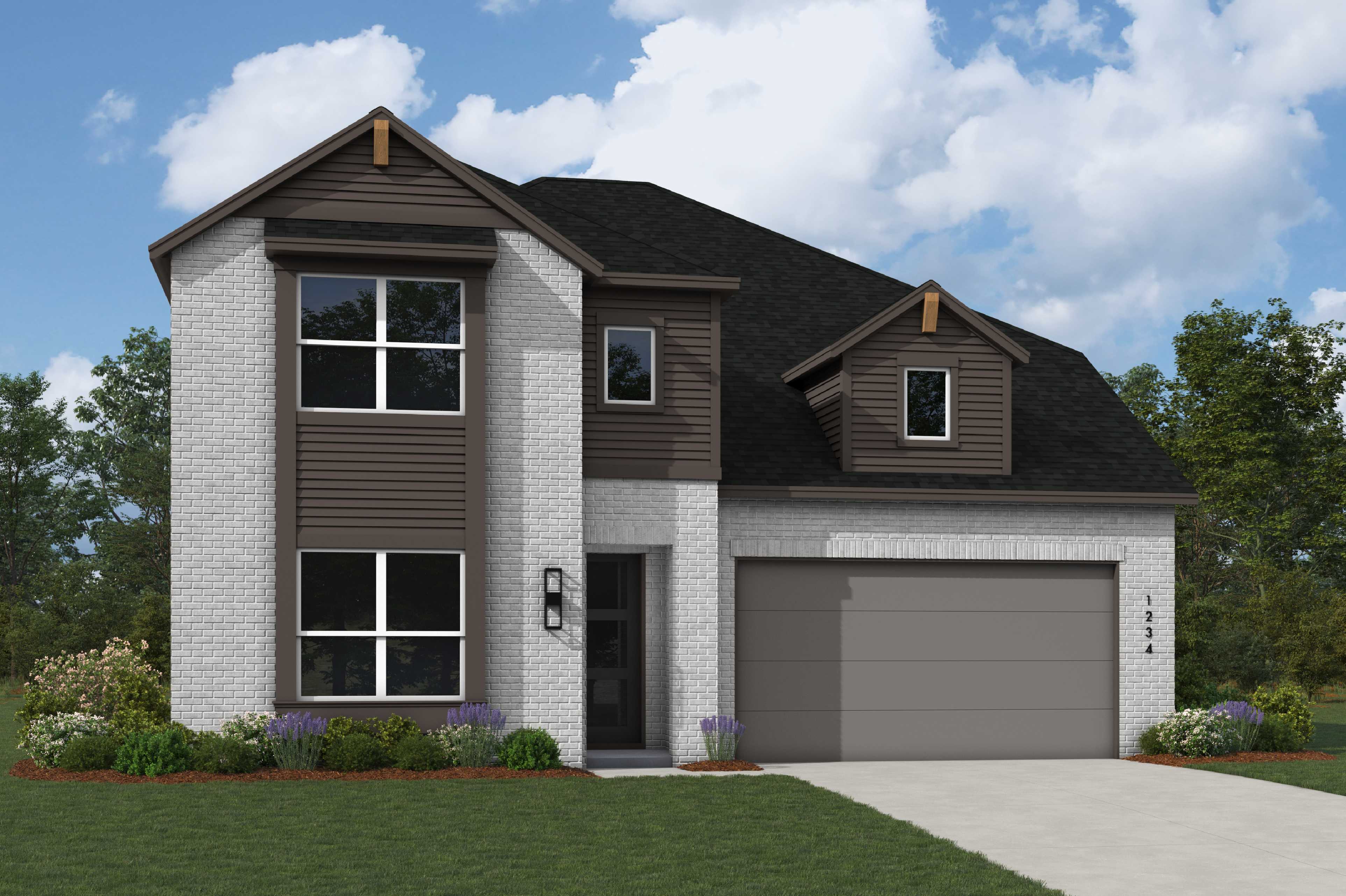 Plan Rodin - Parkside Peninsula: Georgetown, Texas - Highland Homes