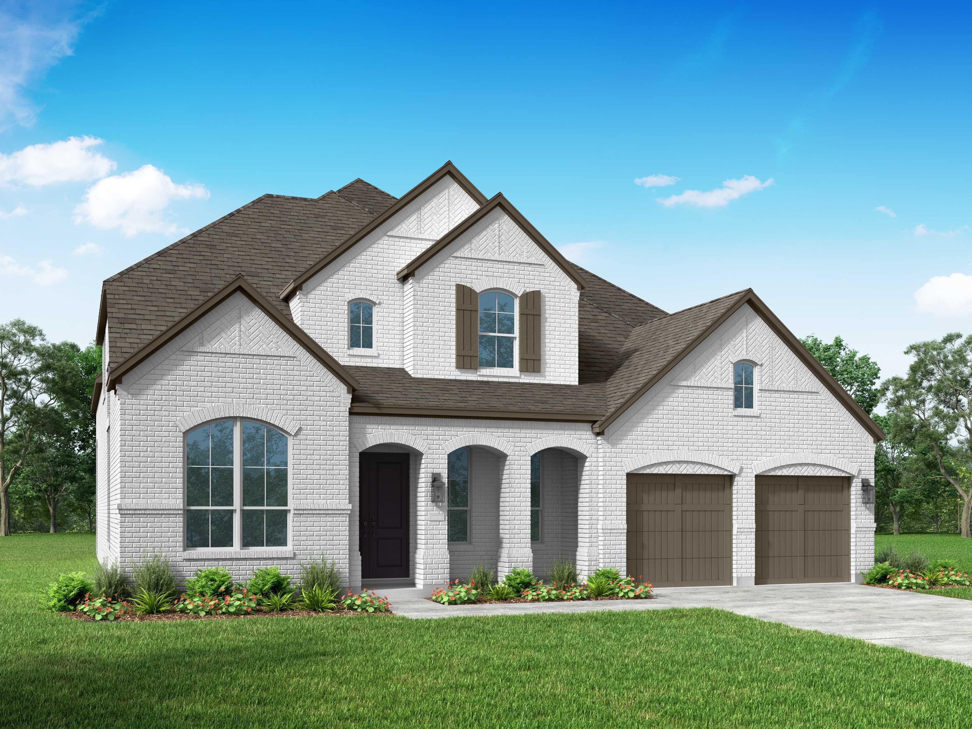 Plan 223 - La Cima: 70ft. lots: San Marcos, Texas - Highland Homes