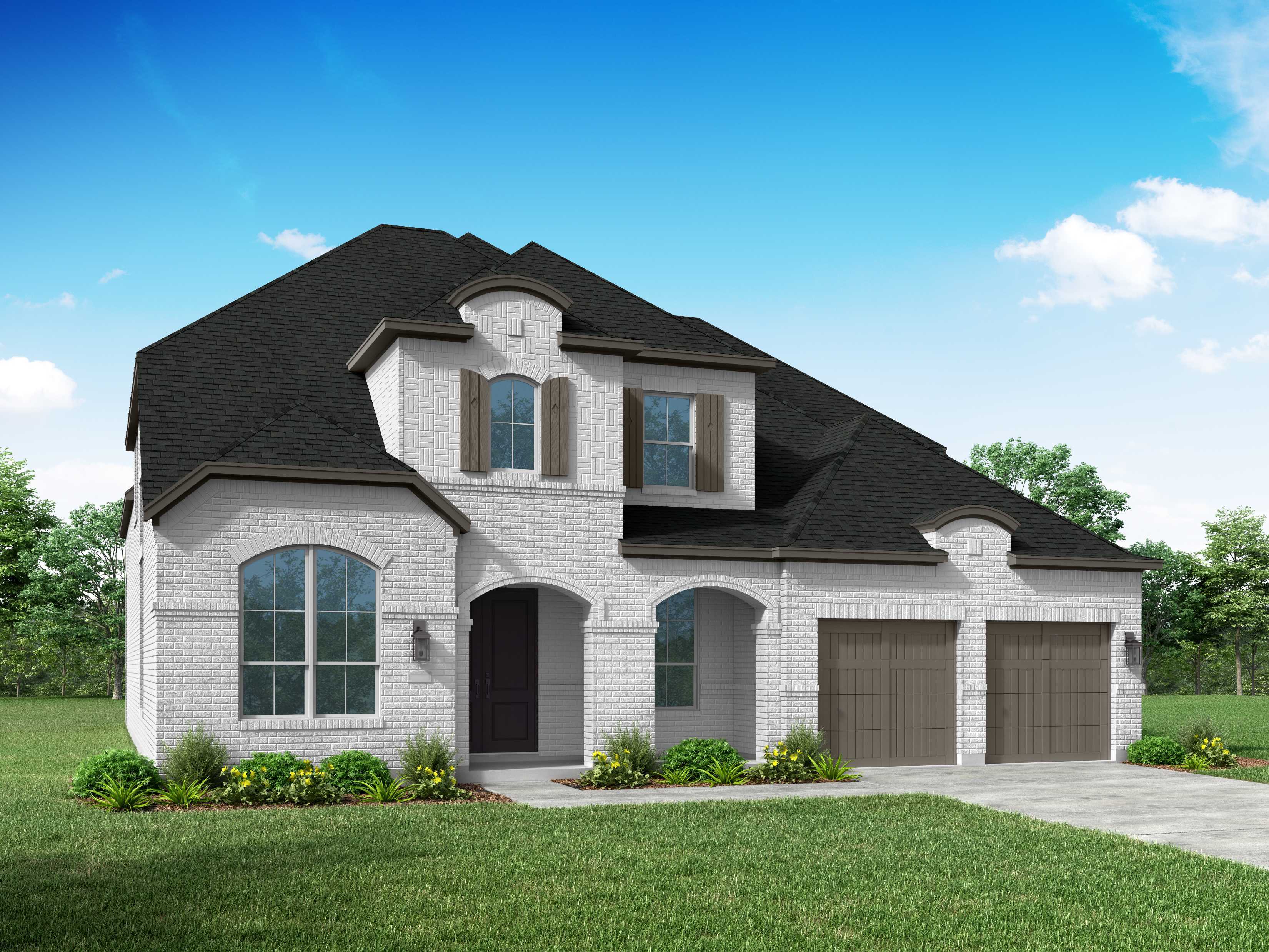 Plan 223 - Pecan Square: 60ft. lots: Northlake, Texas - Highland Homes