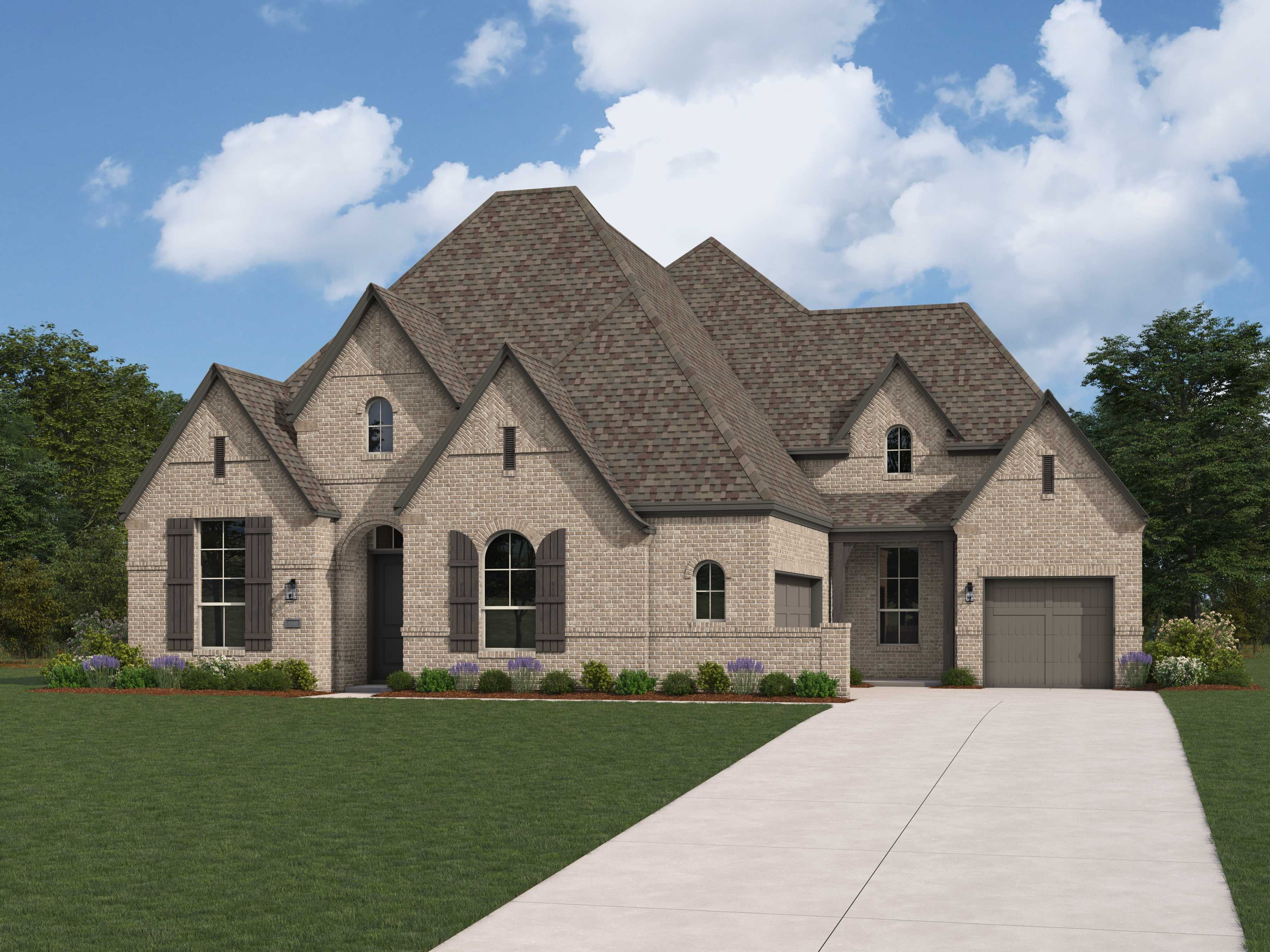 Plan 283 - Santa Rita Ranch: 90ft. lots: Liberty Hill, Texas - Highland Homes