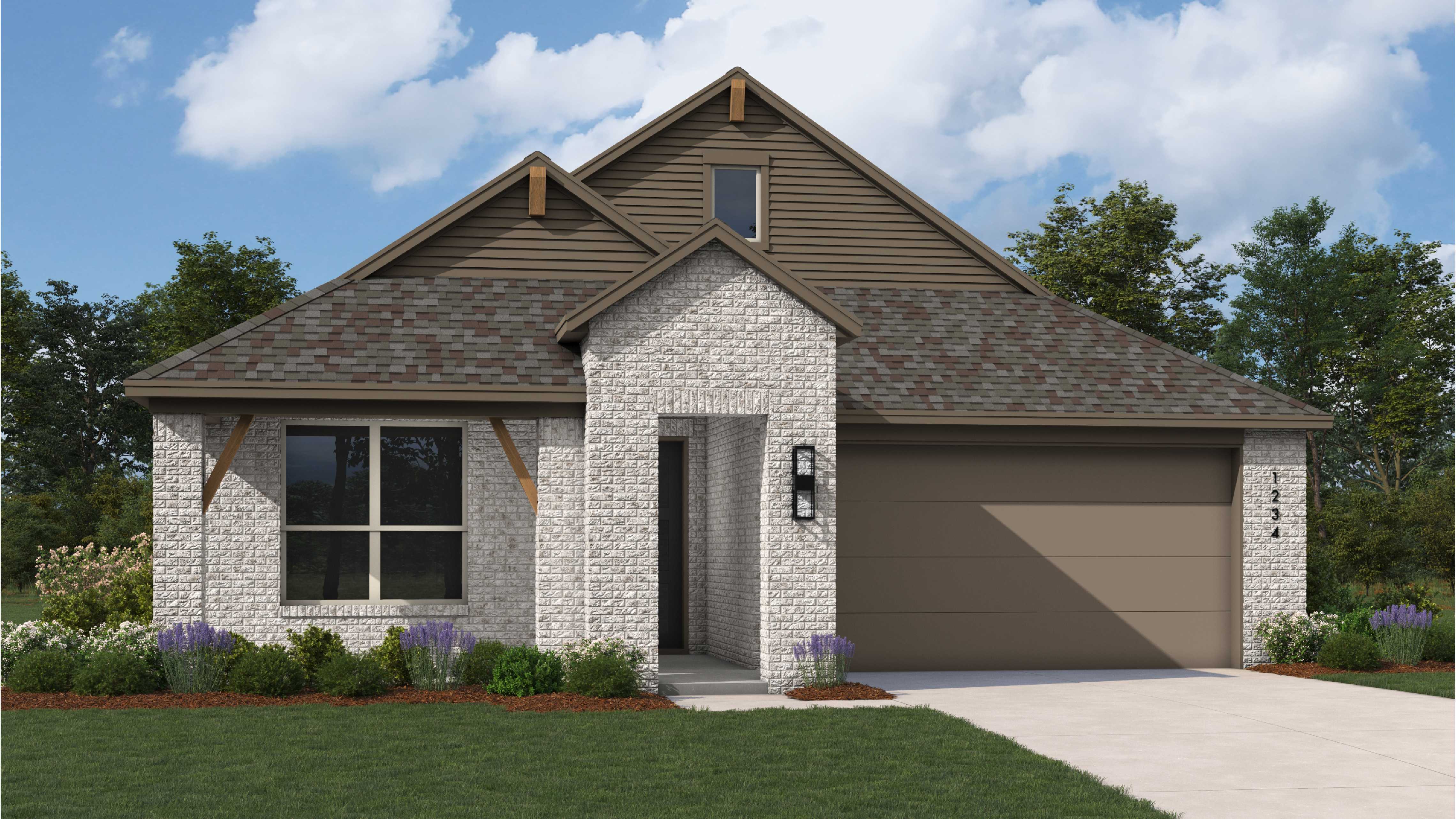 Plan Picasso - Heritage Ranch: 50ft. lots: Sherman, Texas - Highland Homes