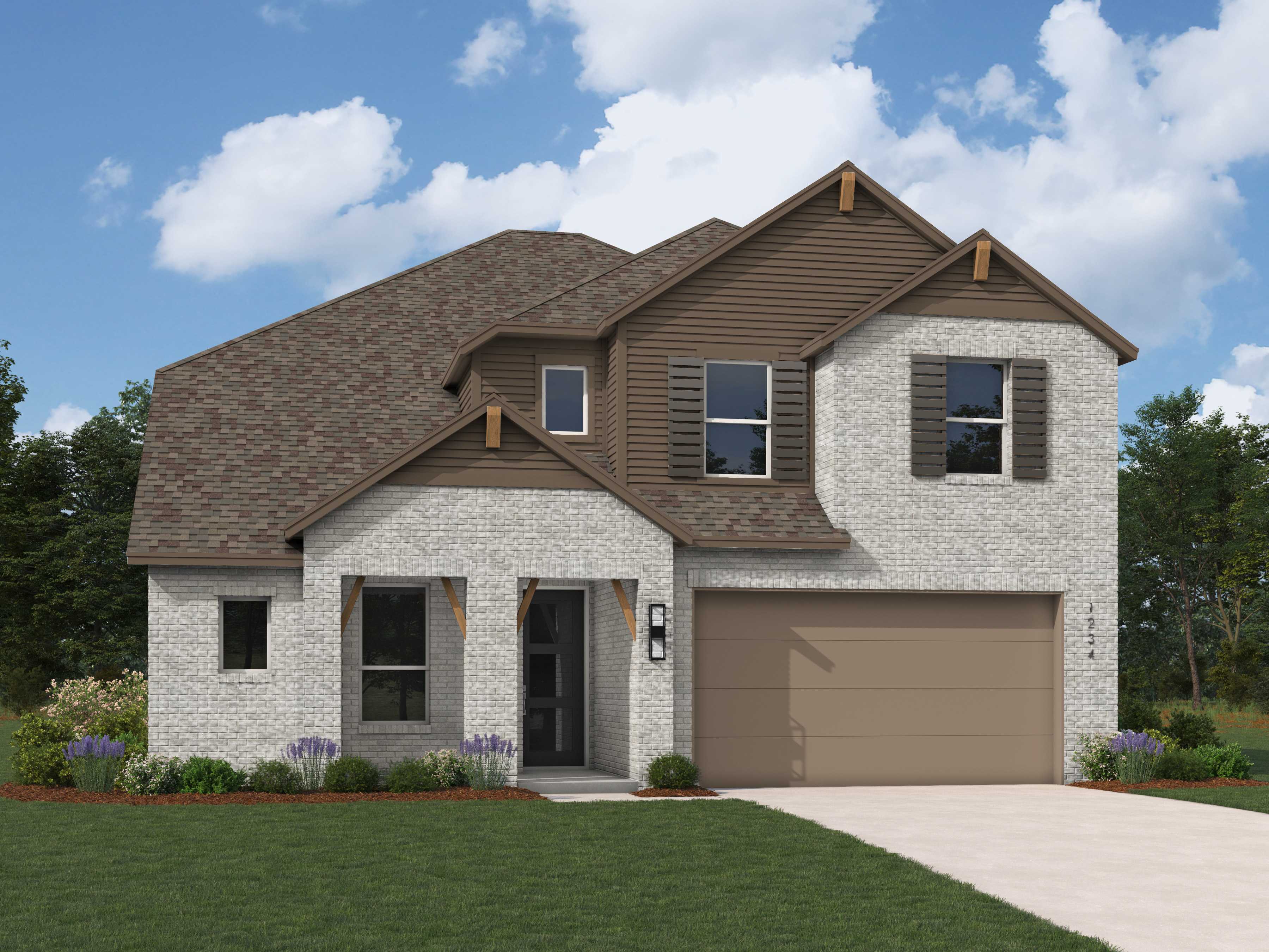 Plan Botero - ARTAVIA: 50ft. lots: Conroe, Texas - Highland Homes