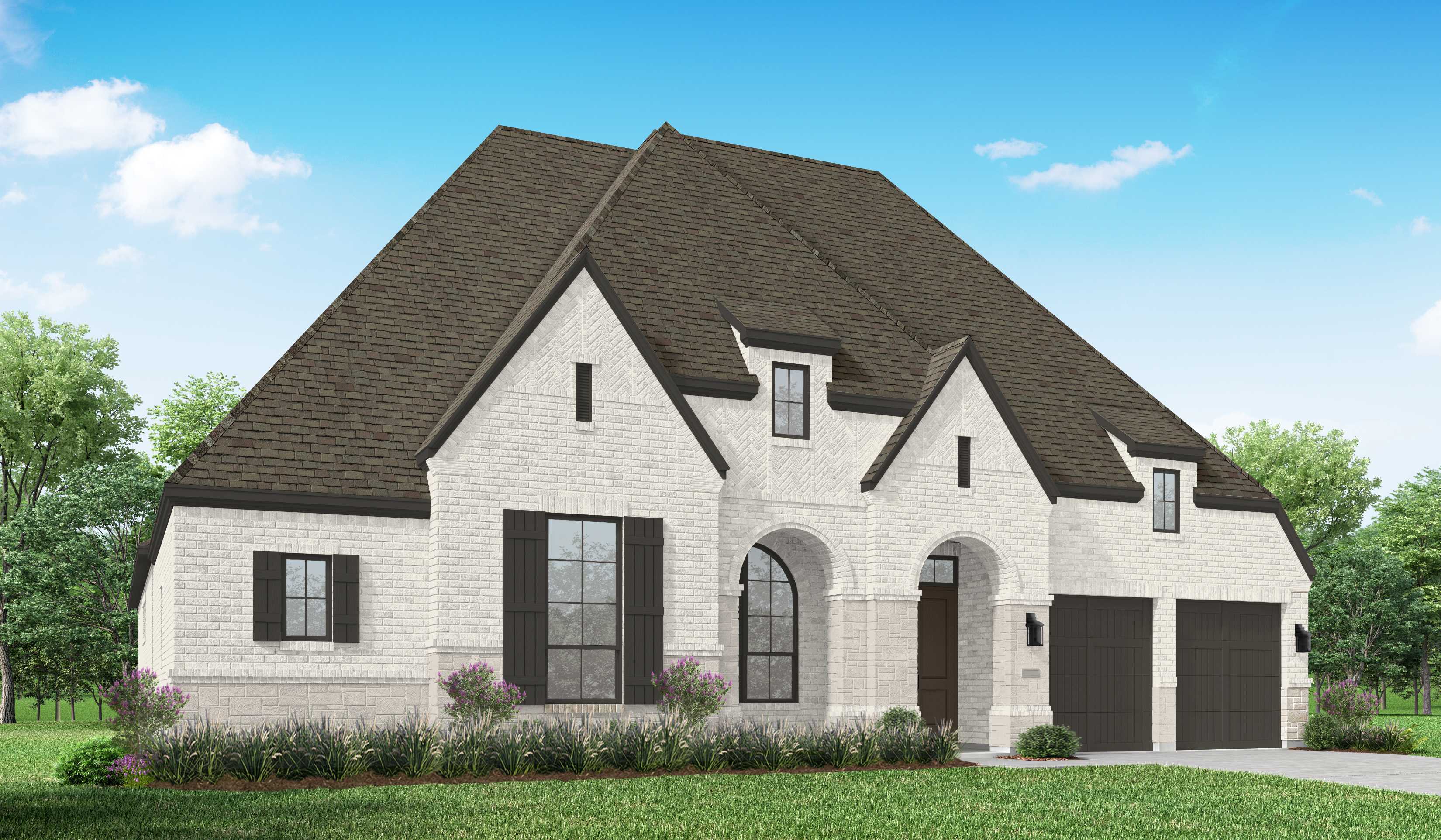 Plan Barletta - Furst Ranch: 70ft. lots: Argyle, Texas - Highland Homes