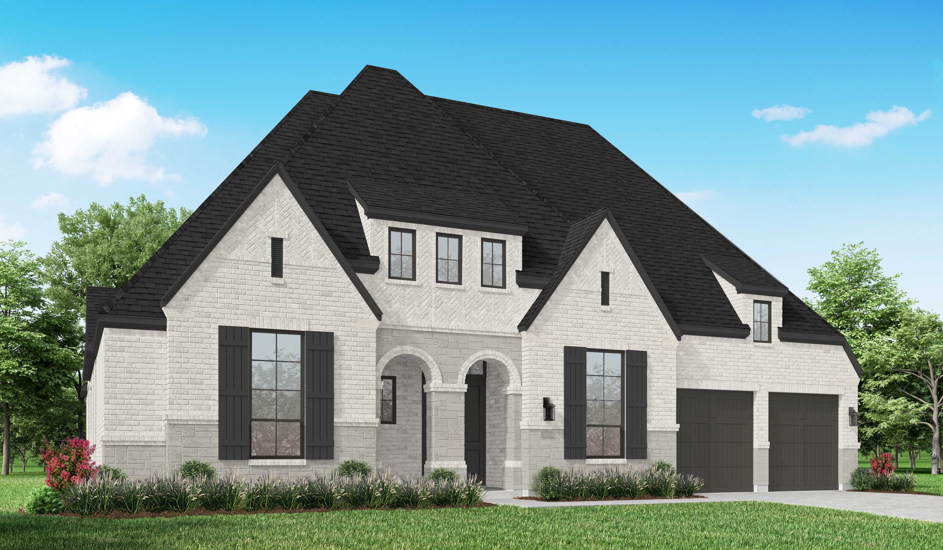 Plan Treviso - Furst Ranch: 70ft. lots: Argyle, Texas - Highland Homes